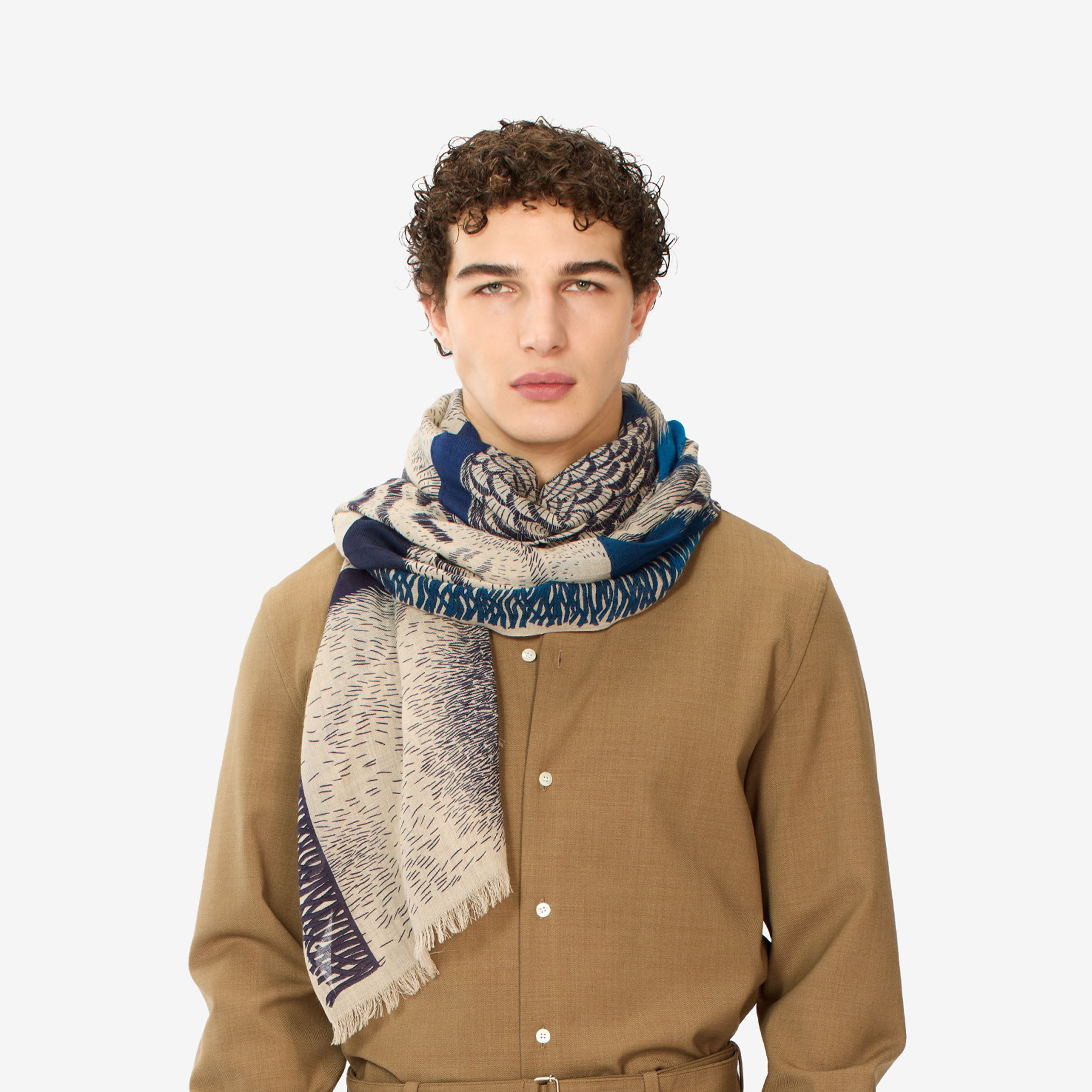 Scarf 70 - Freres - Blue