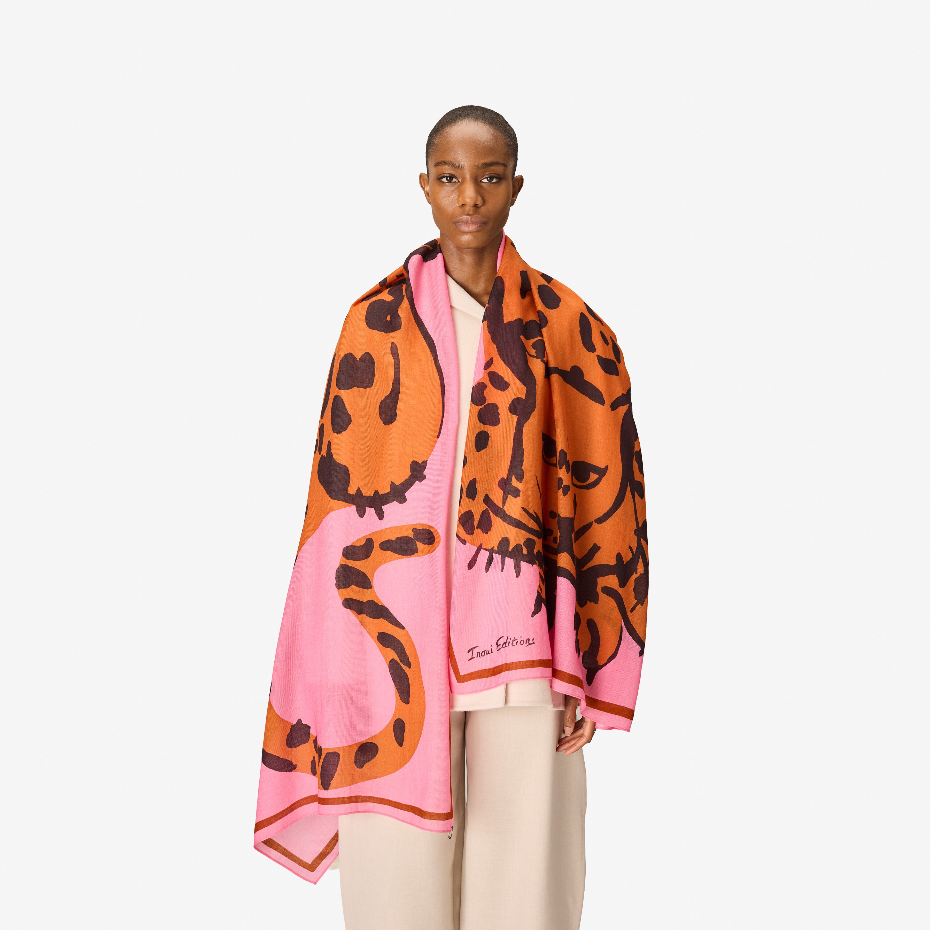 Scarf 70 - Felino - Pink