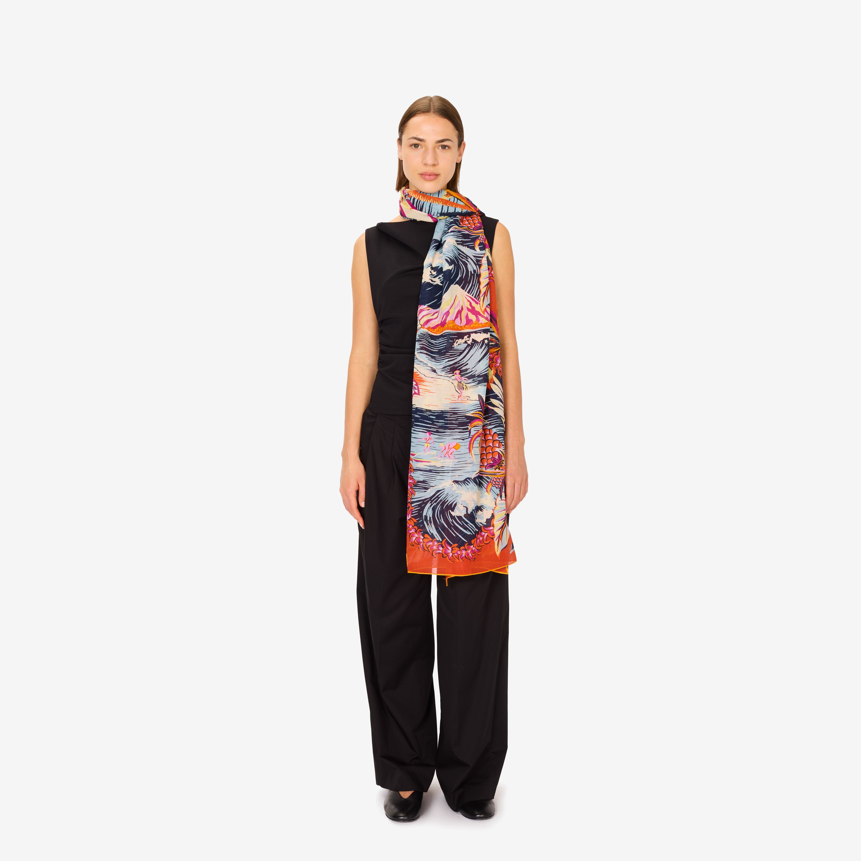 Scarf 100 - Hawai - Orange