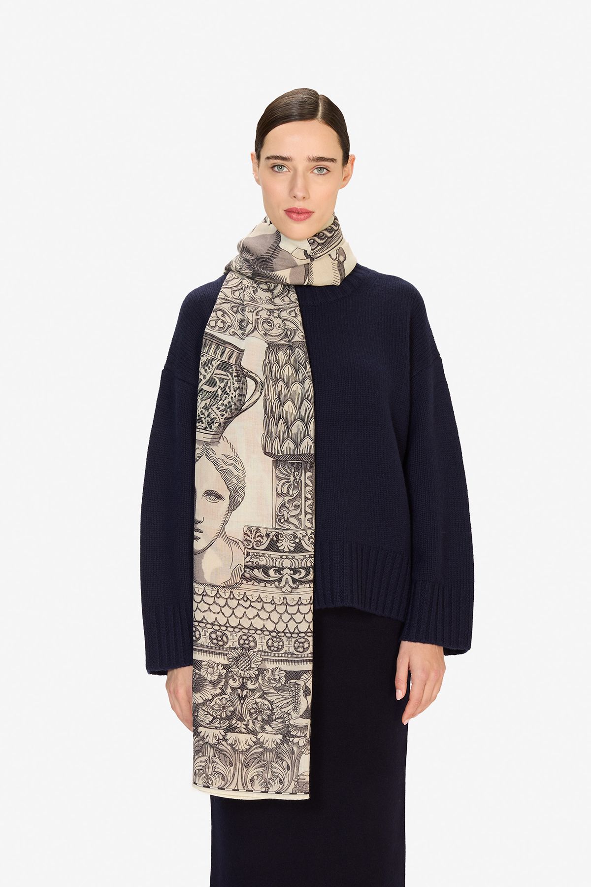 Scarf 80 - Archives - White