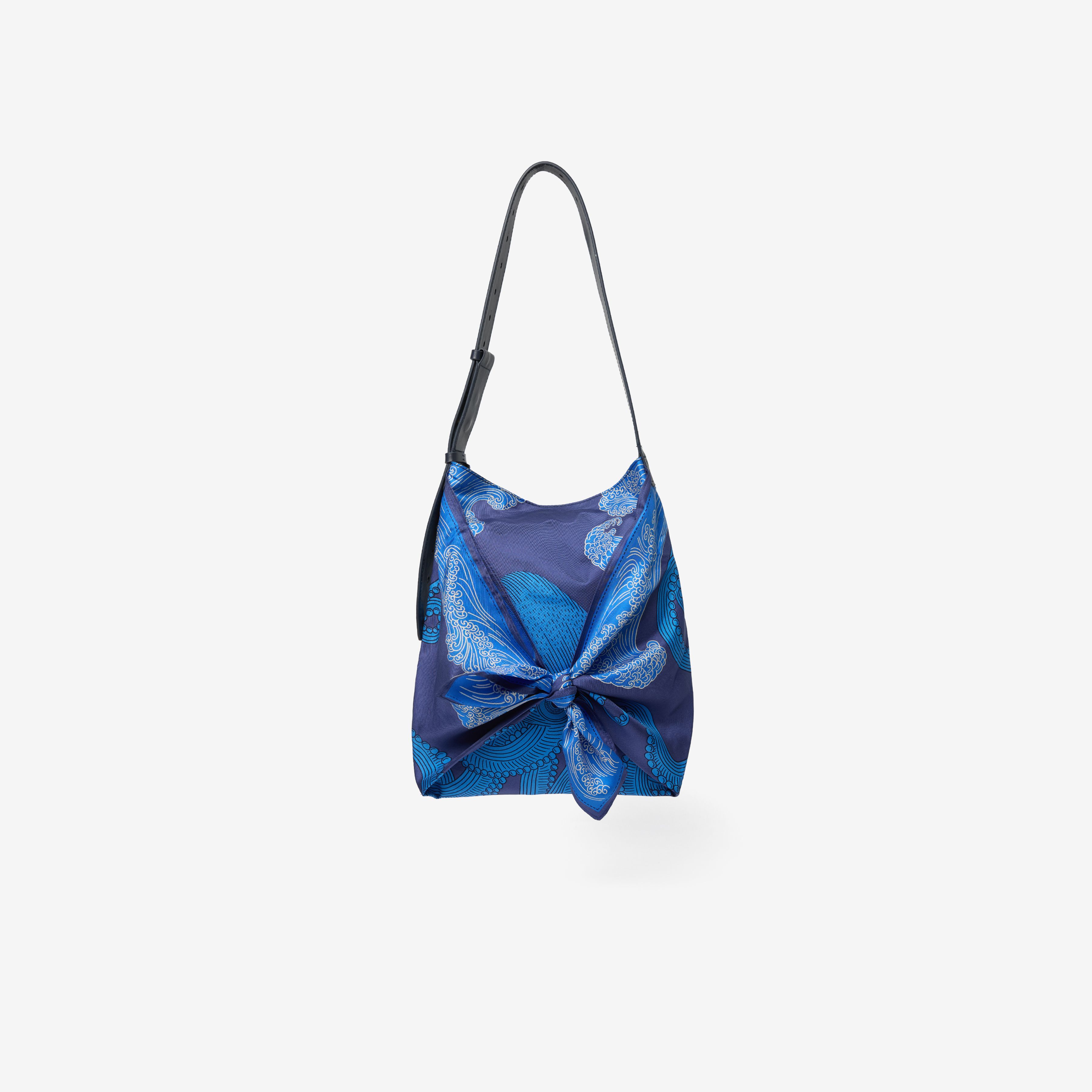 Scarf Bag S - Poseidon - Azure