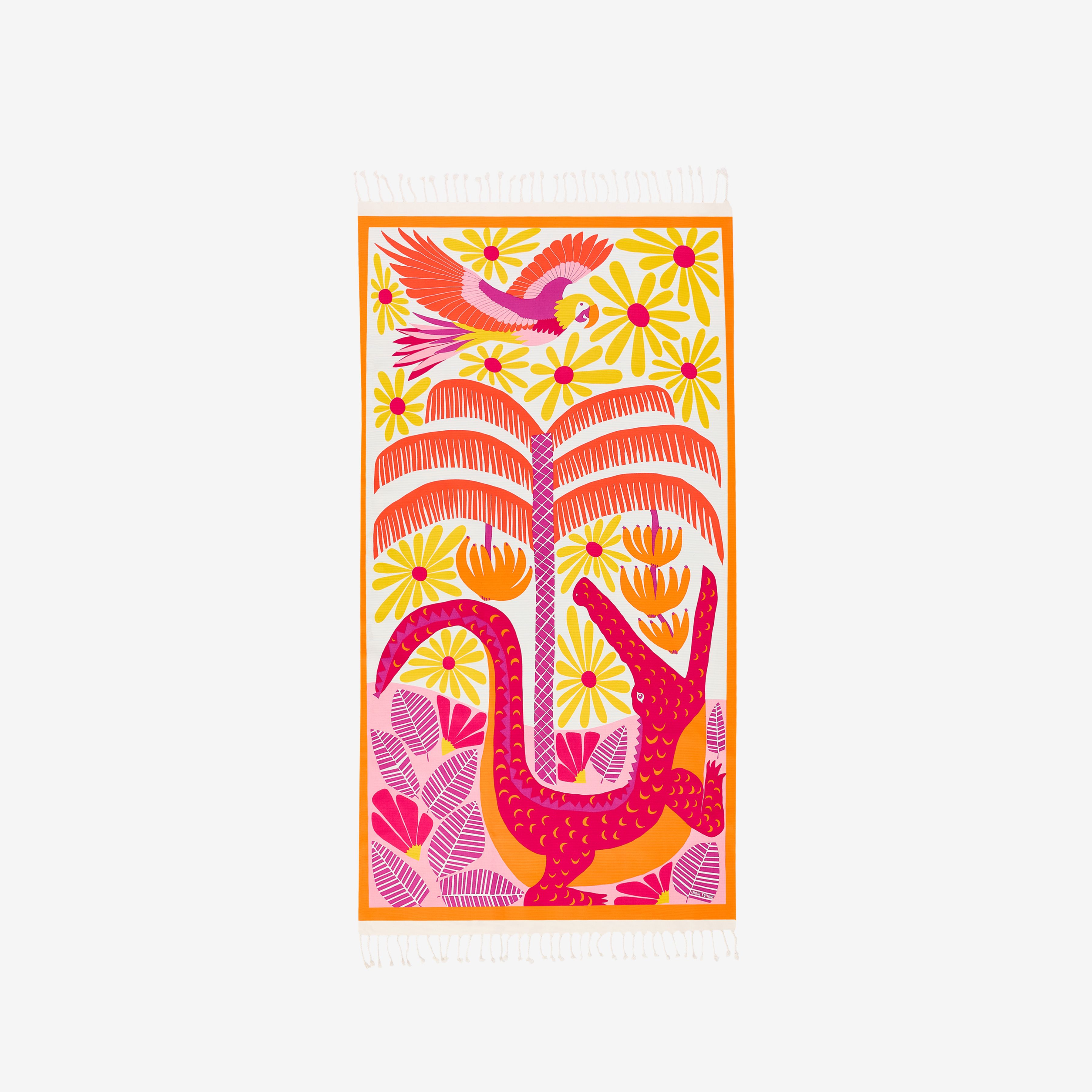 Fouta Towel 100 - Mangrove - Pink