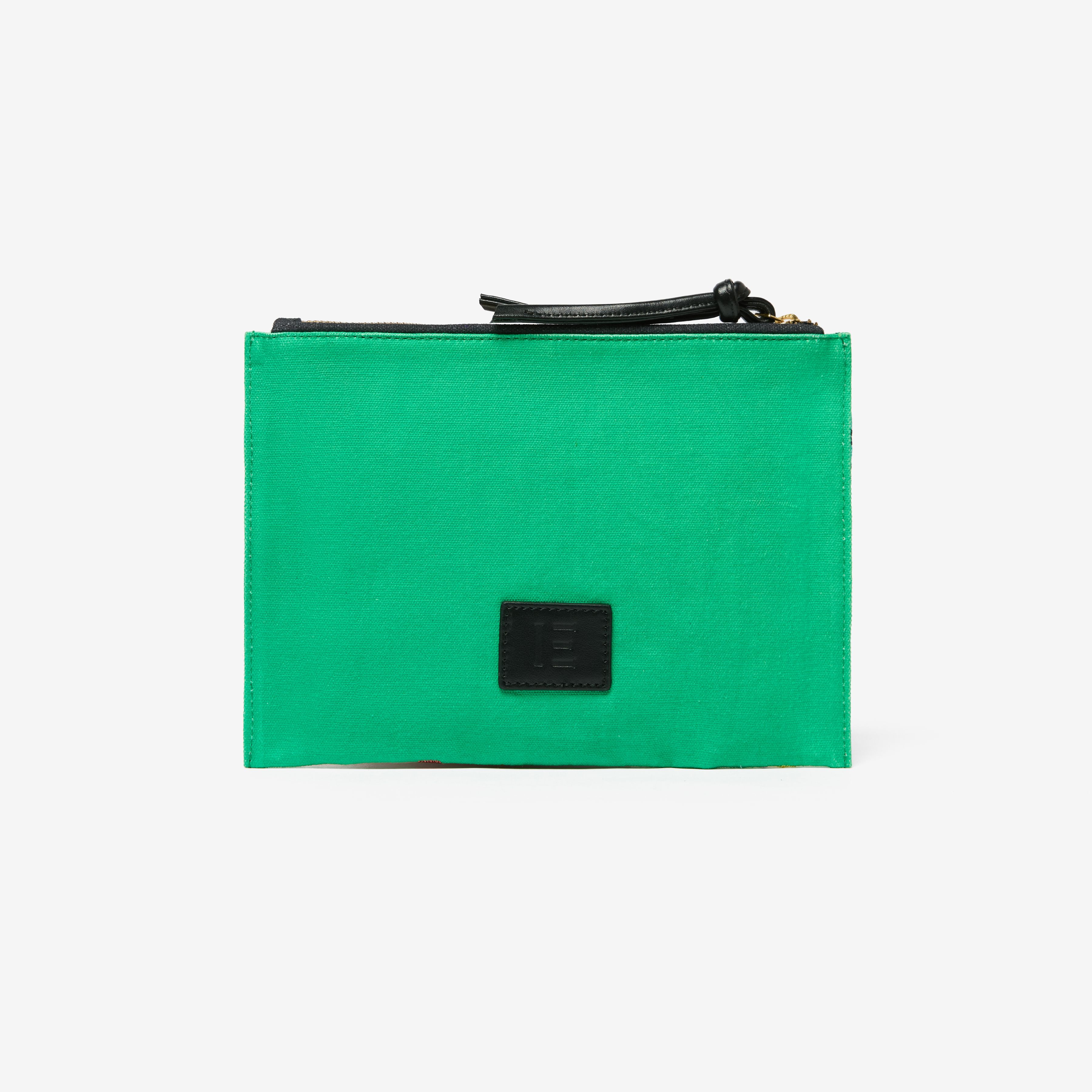 Embroidered Pouch - Voyage - Multicolor