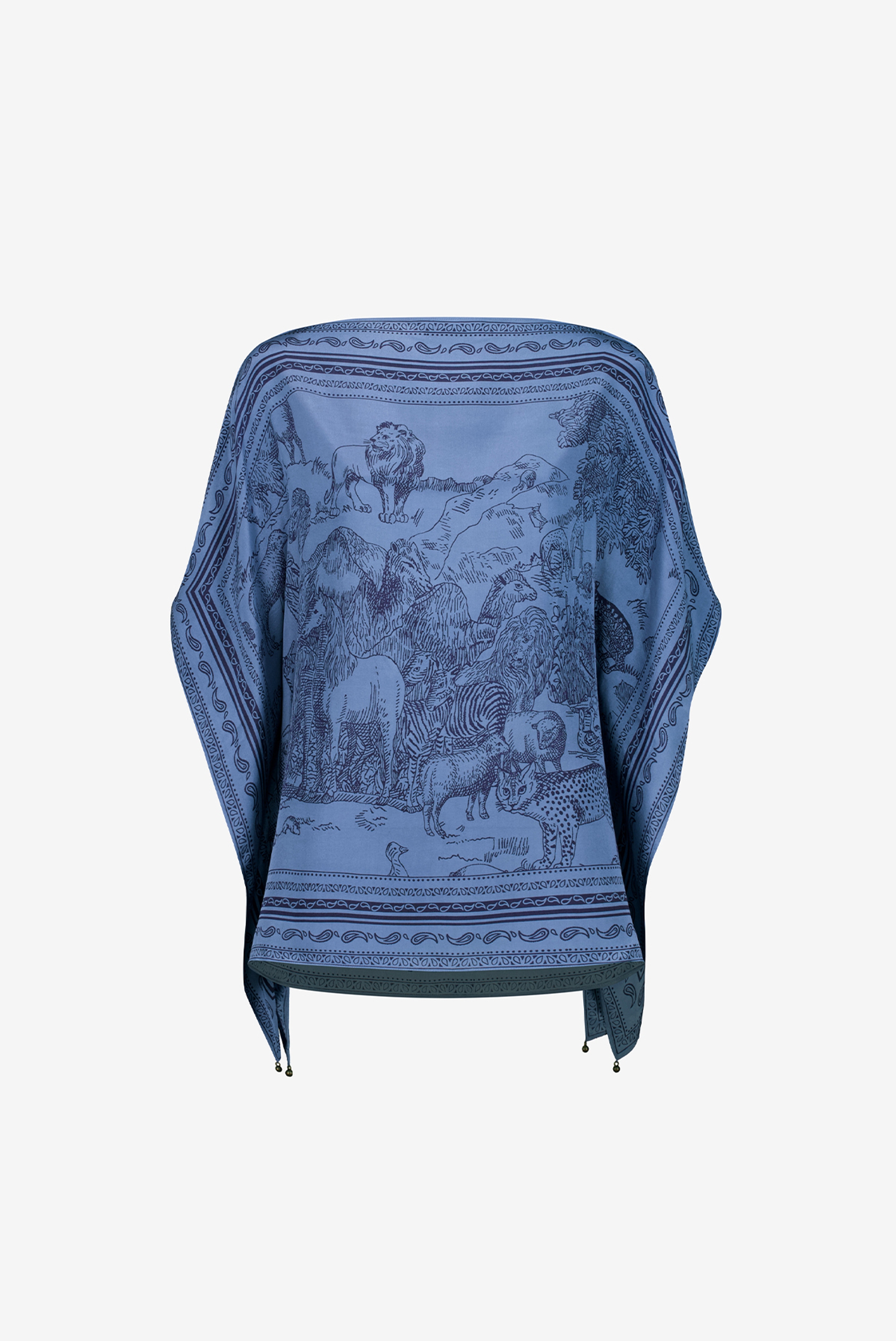 Scarf Top - Reverie - Navy