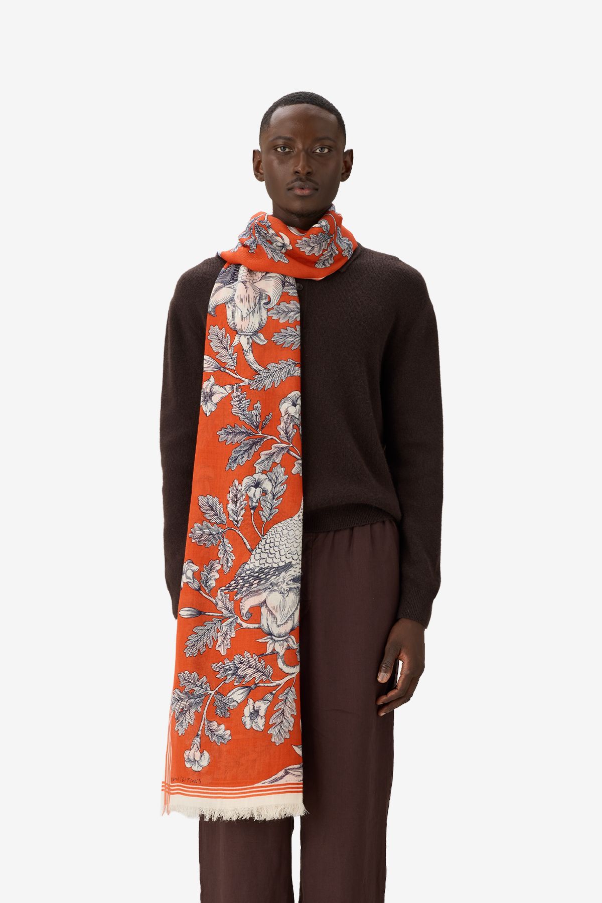 Schal 100 - Archimede - Orange
