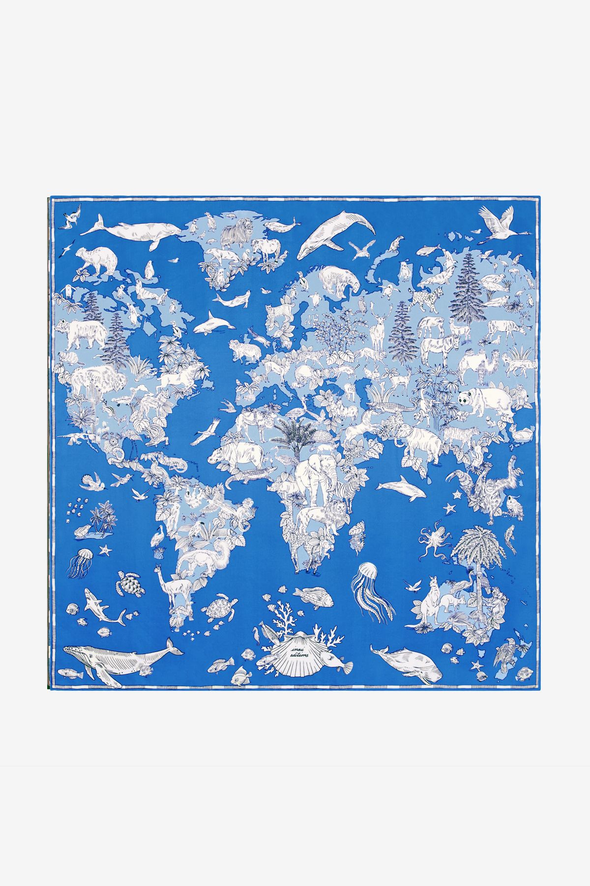 Square 70 - Atlas - Blue