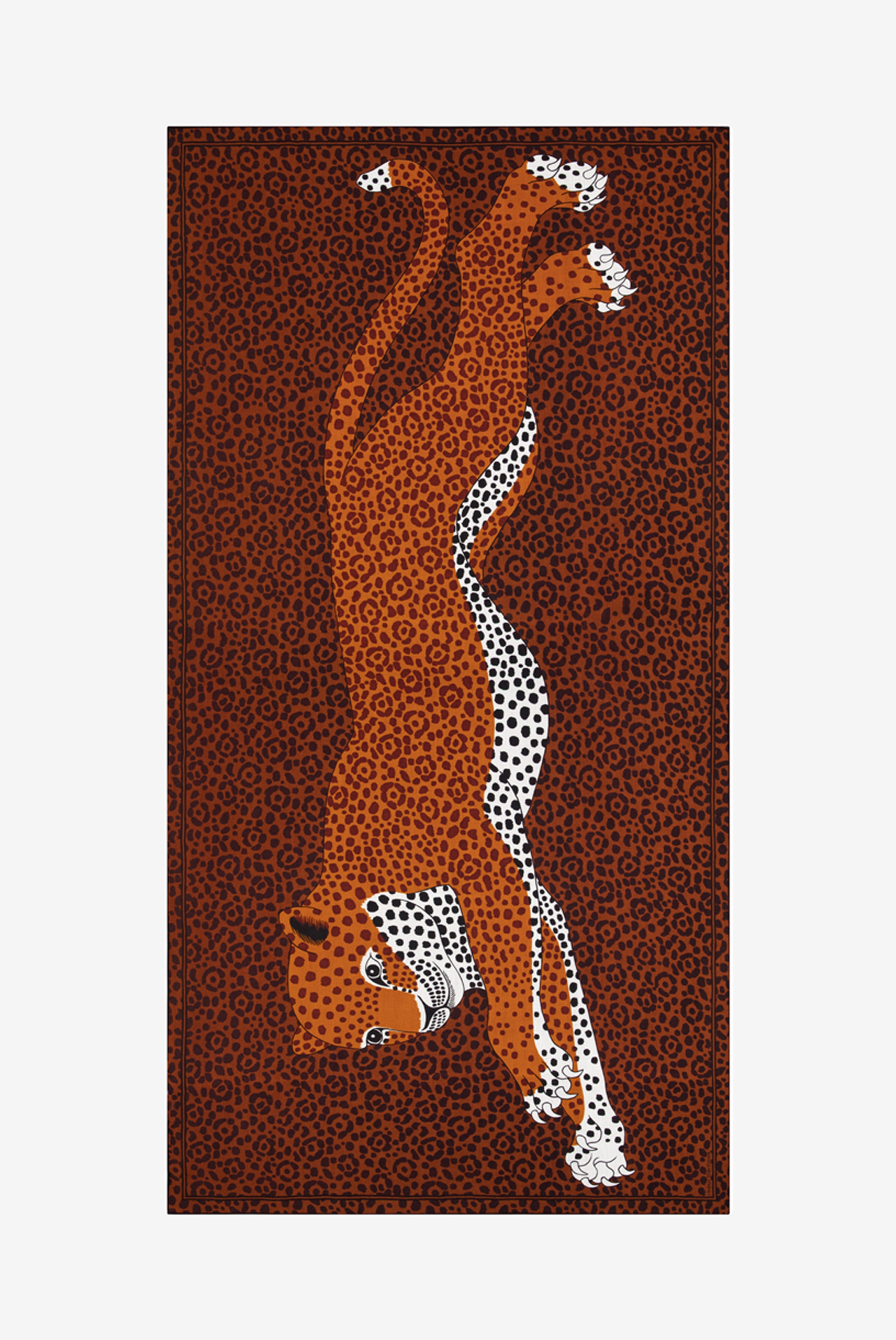 Scarf 100 - Felis - Burgundy