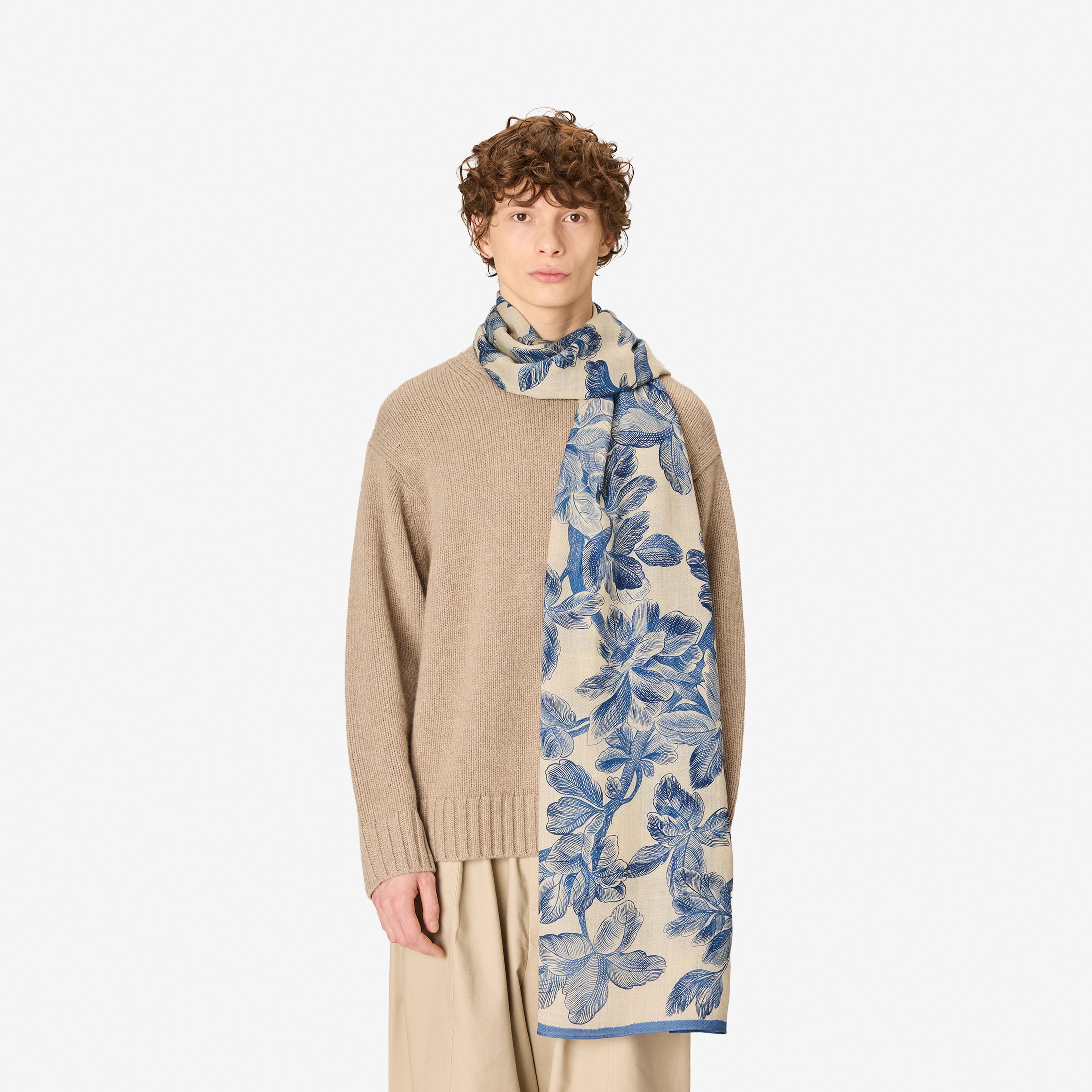 Scarf 100 - Arboris - Blue