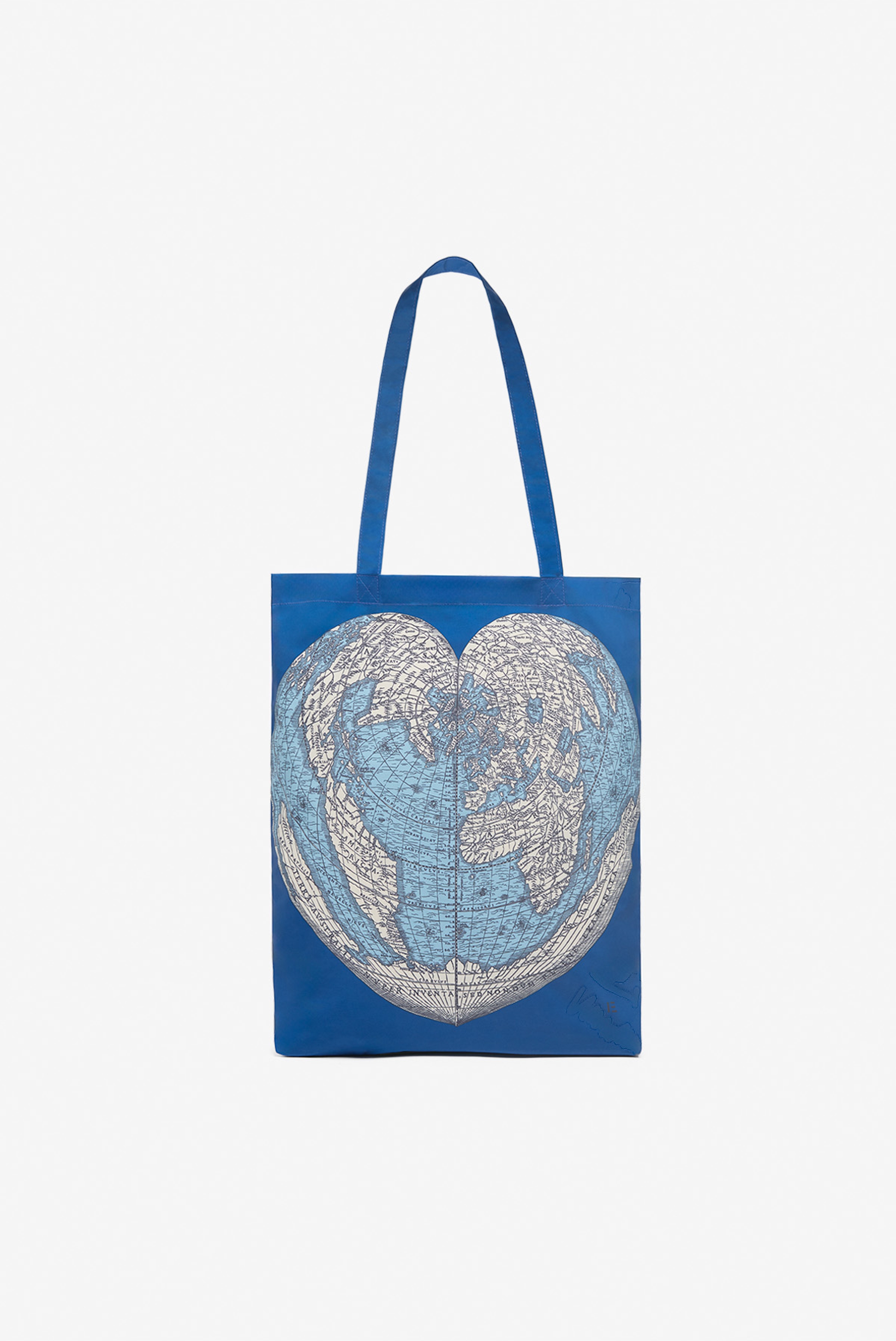 Shopper Bag - Mappemonde - Blue