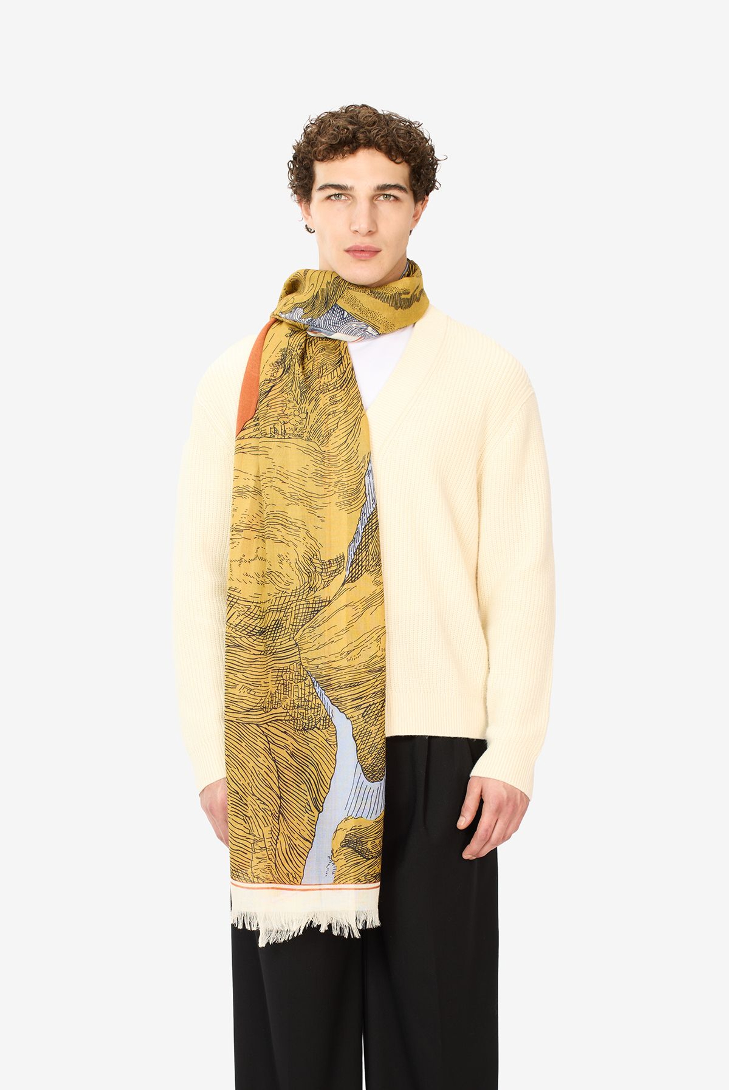 Scarf 70 - Montana - Orange