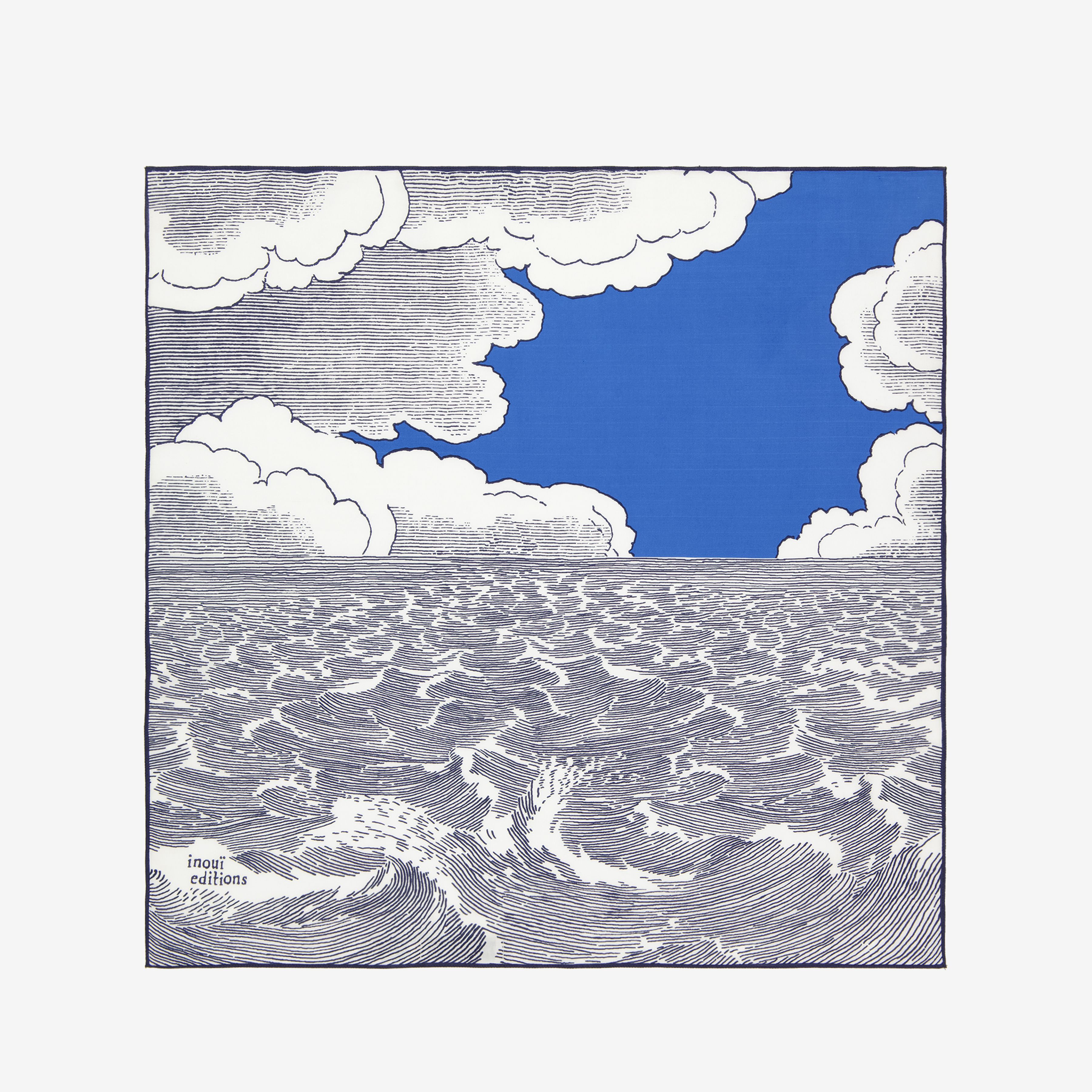 Carré 65 - Oceanique - Bleu Marine