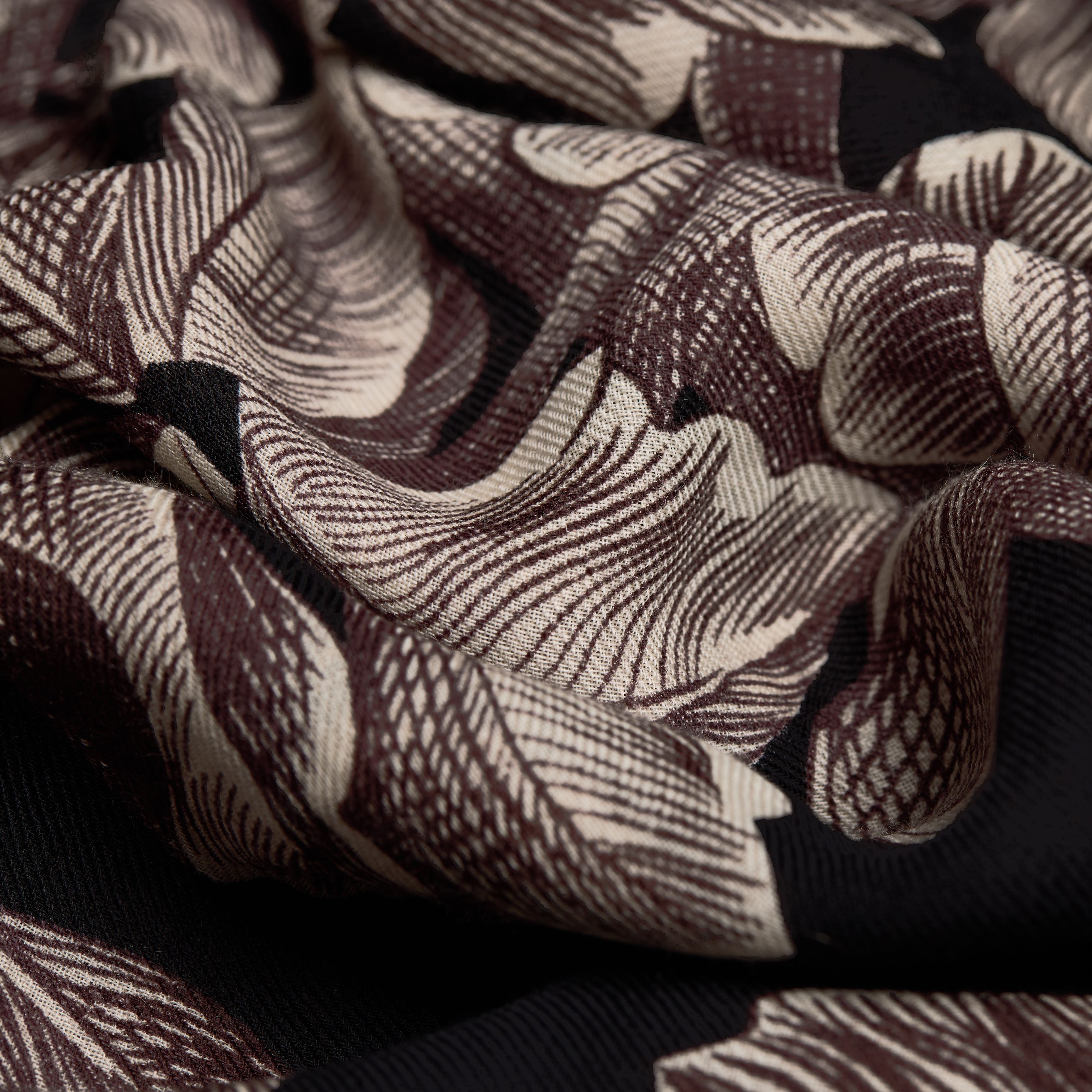 Scarf 100 - Arboris - Black