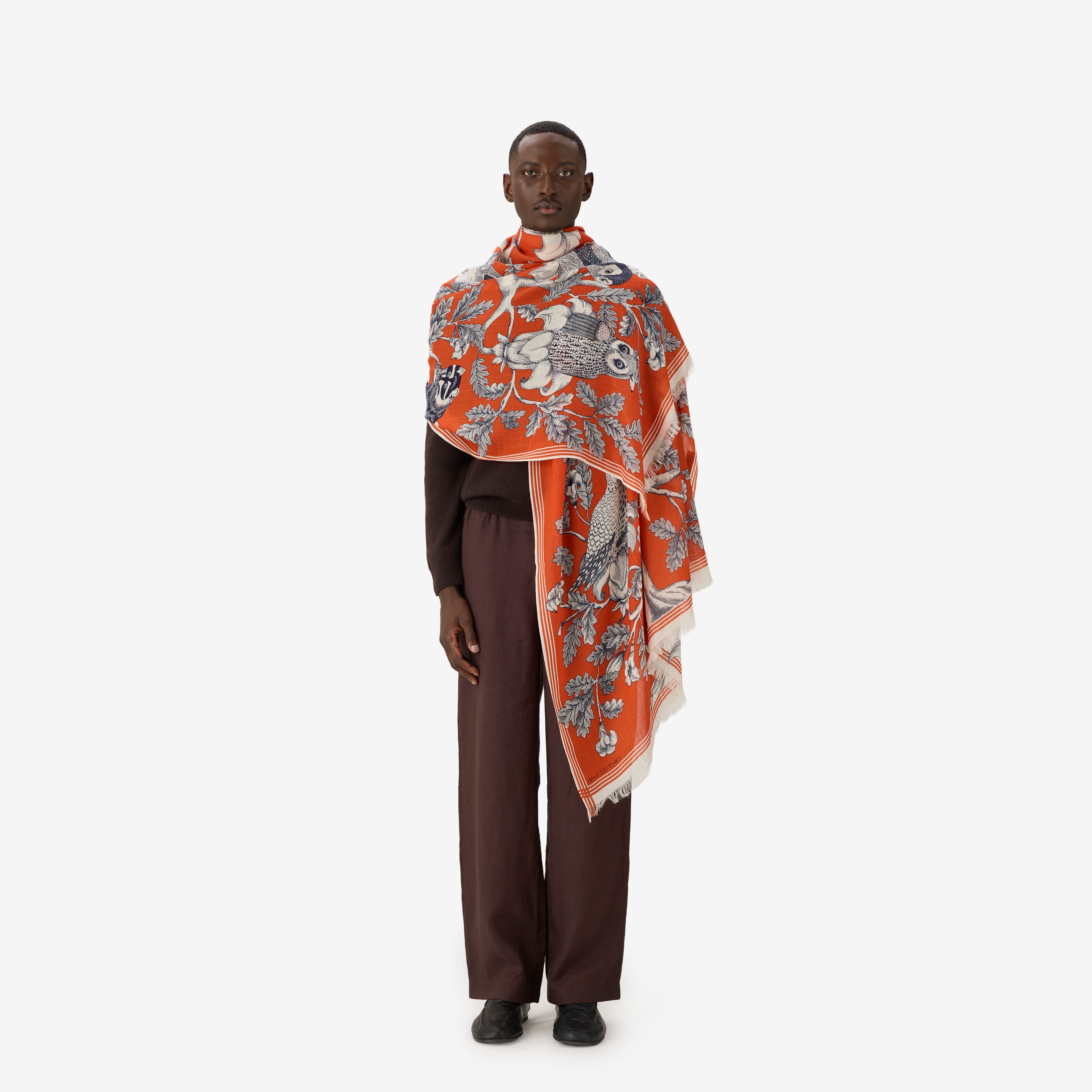 Schal 100 - Archimede - Orange