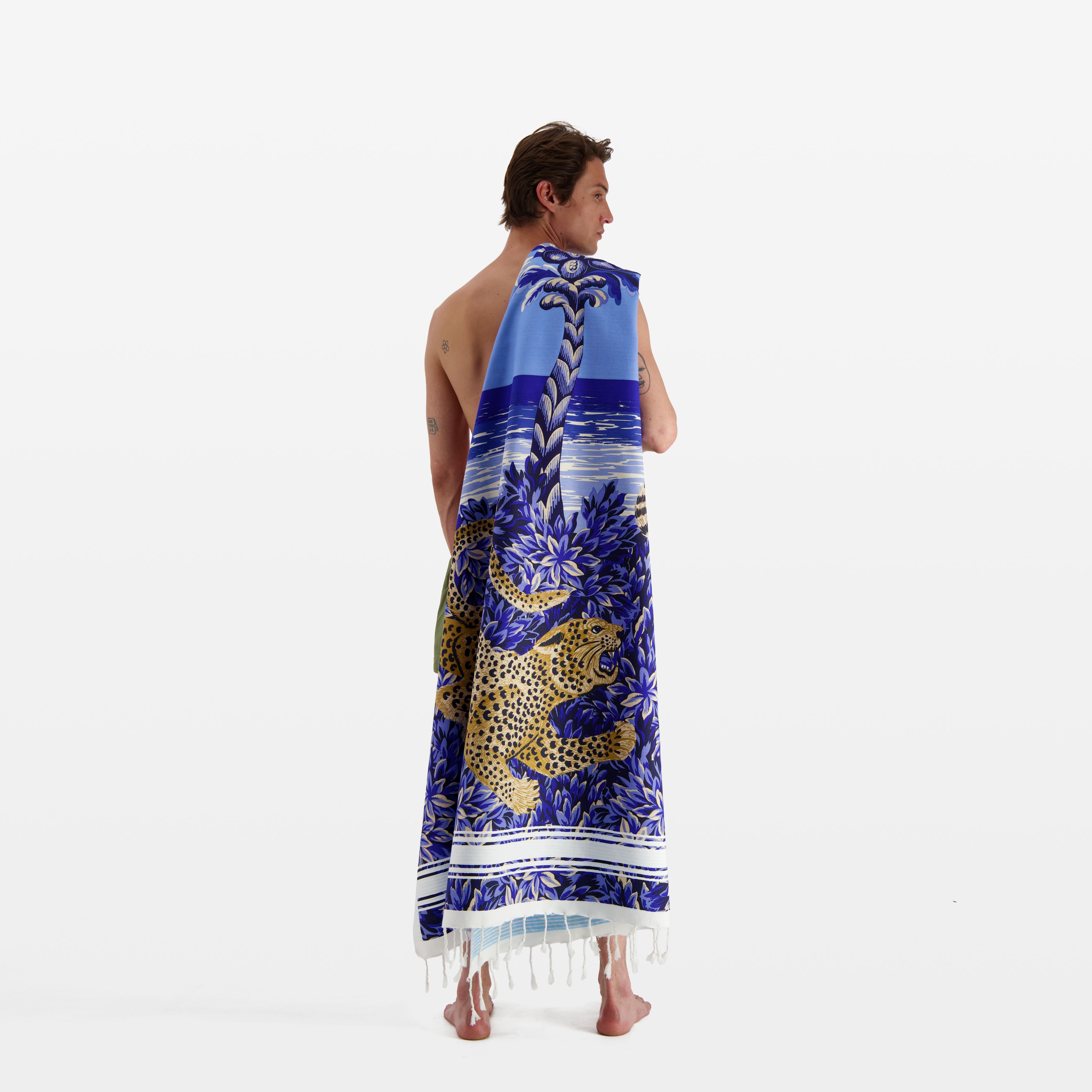 Toalla Fouta 140 - Chatou - Azul