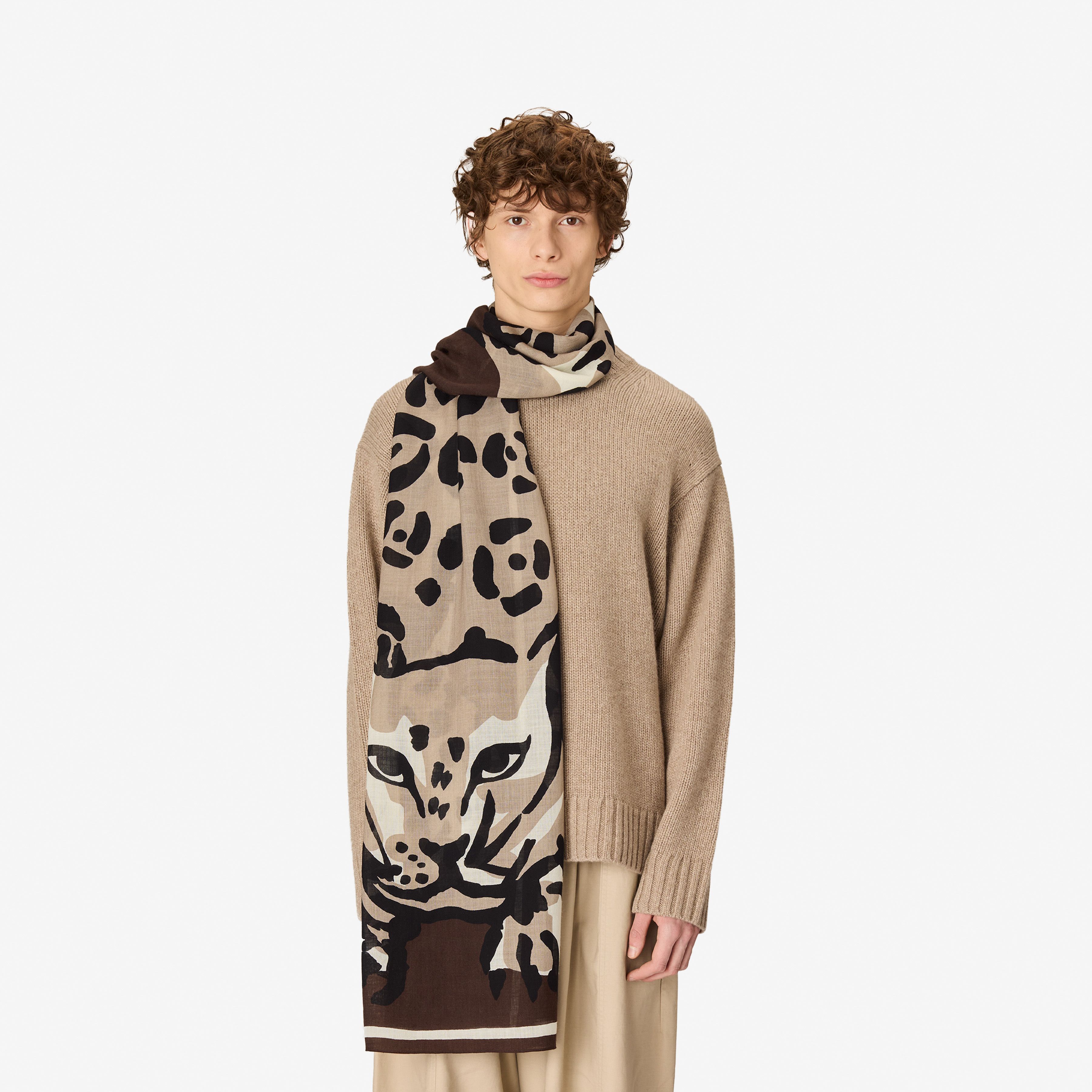 Scarf 70 - Felino - Brown