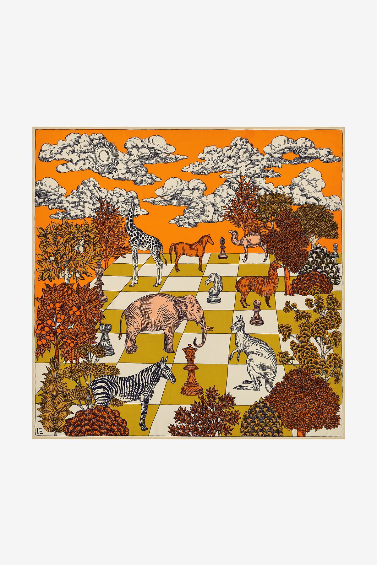 Pañuelo 130 - Magnus - Naranja
