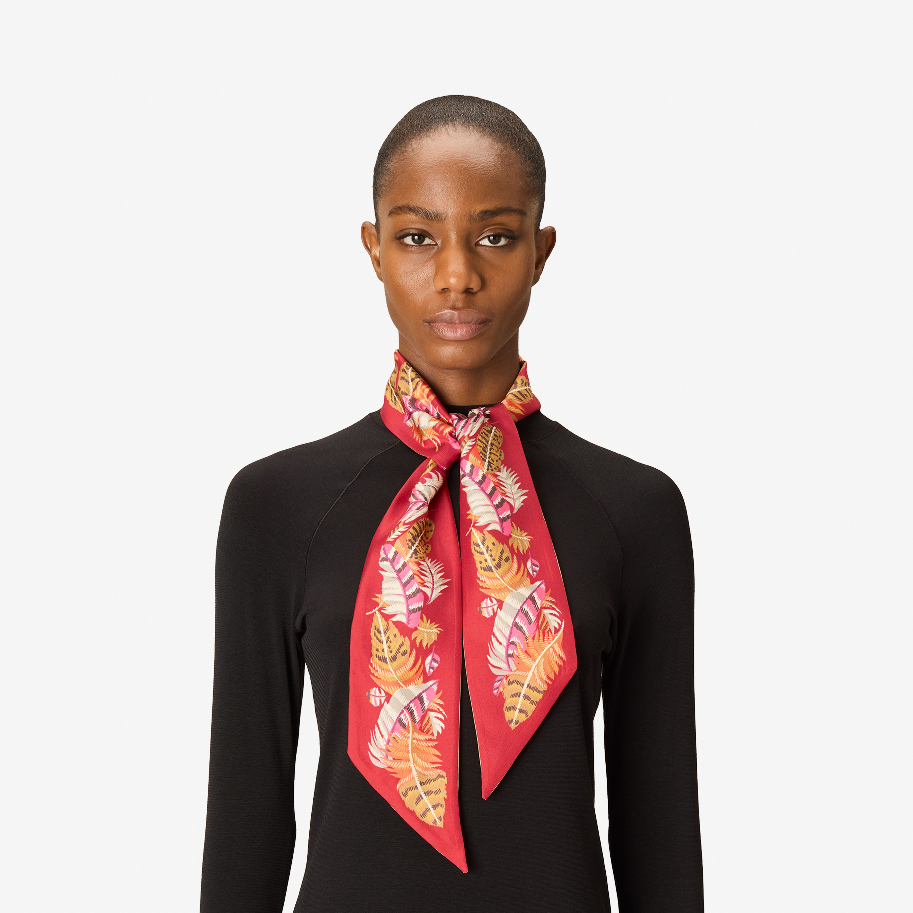 Lavalliere 120 - Plumes - Red