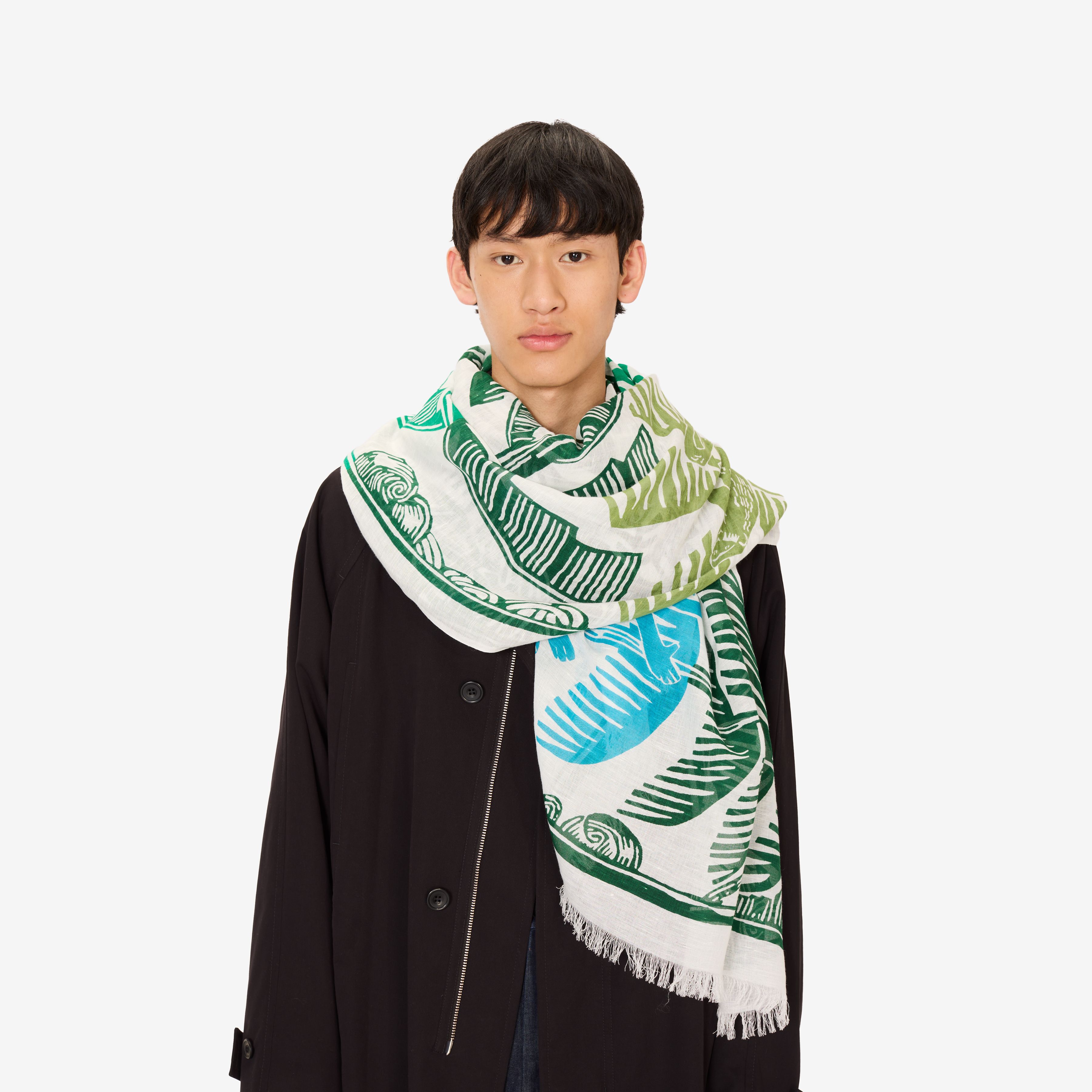 Scarf 100 - Jungle - Green