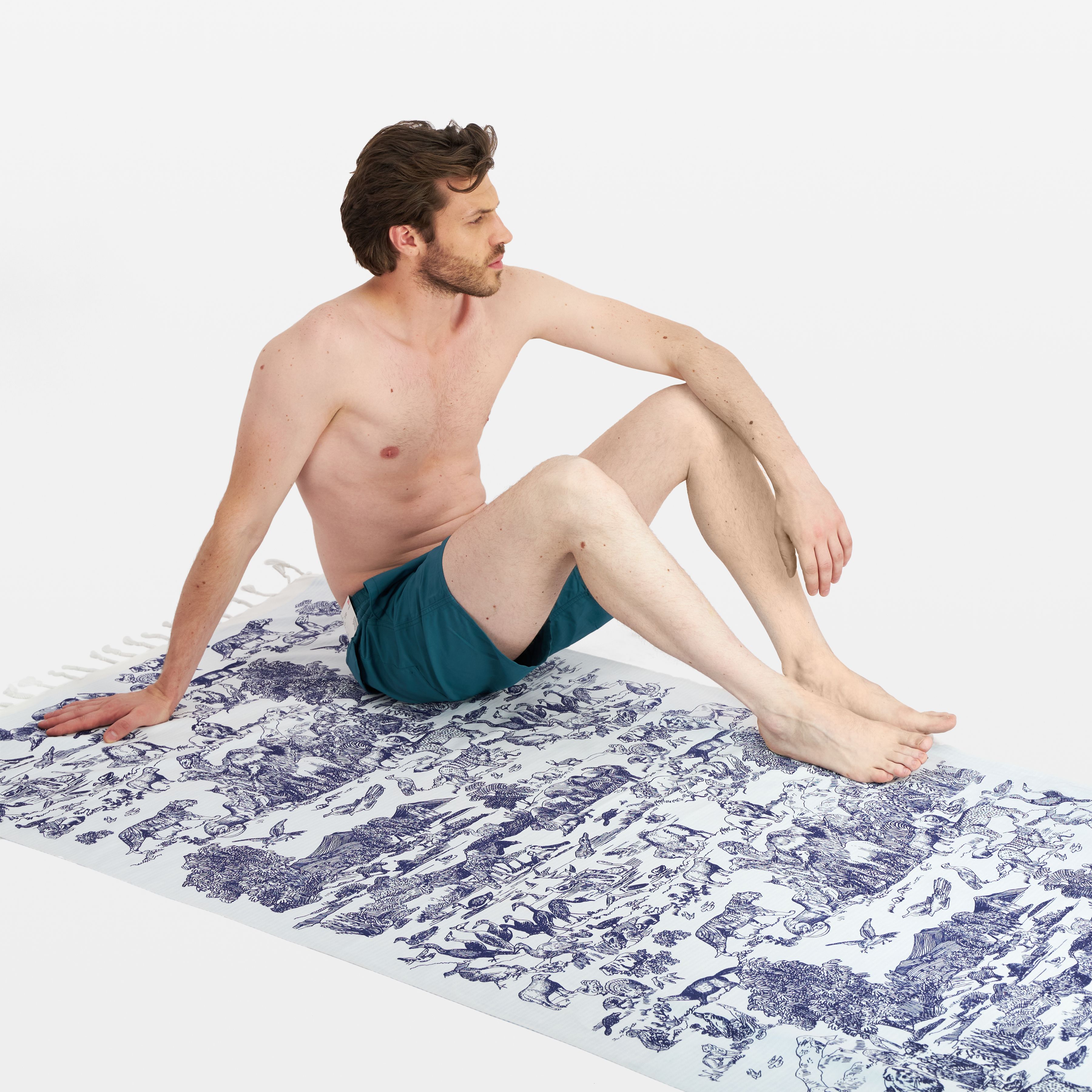 Telo Fouta 100 - Rêverie - Bianco