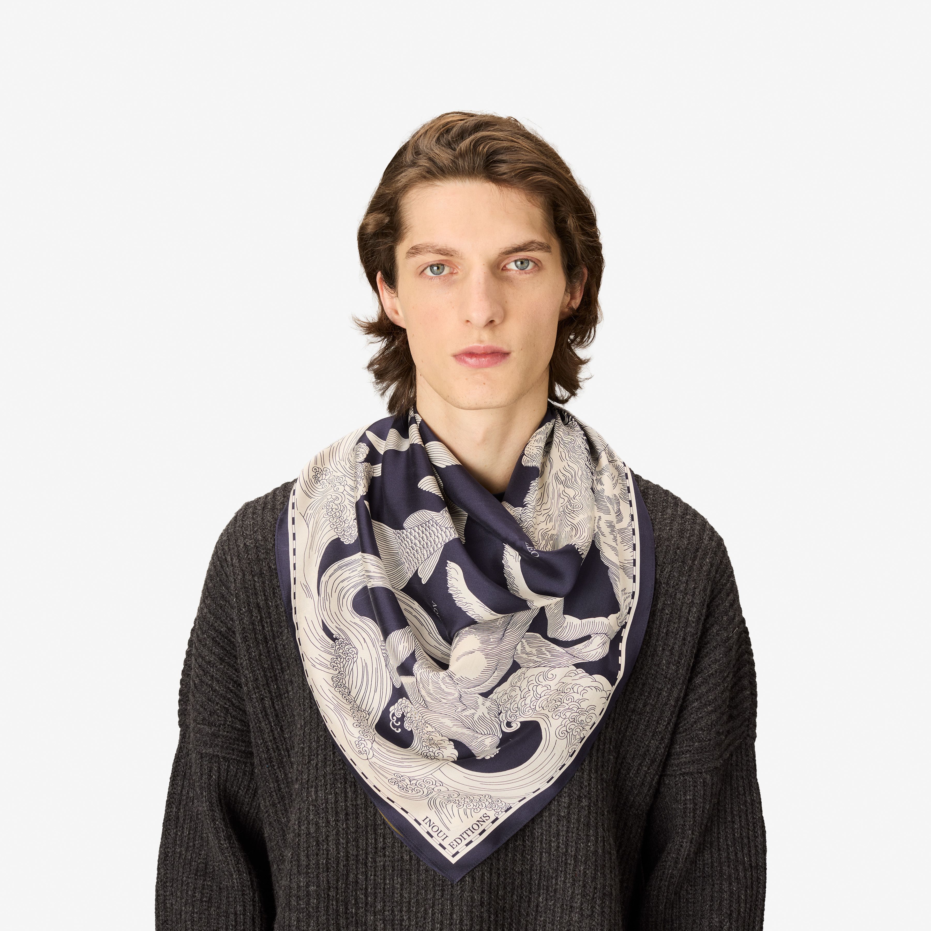 Square 100 - Astrologie - Navy - Khaki