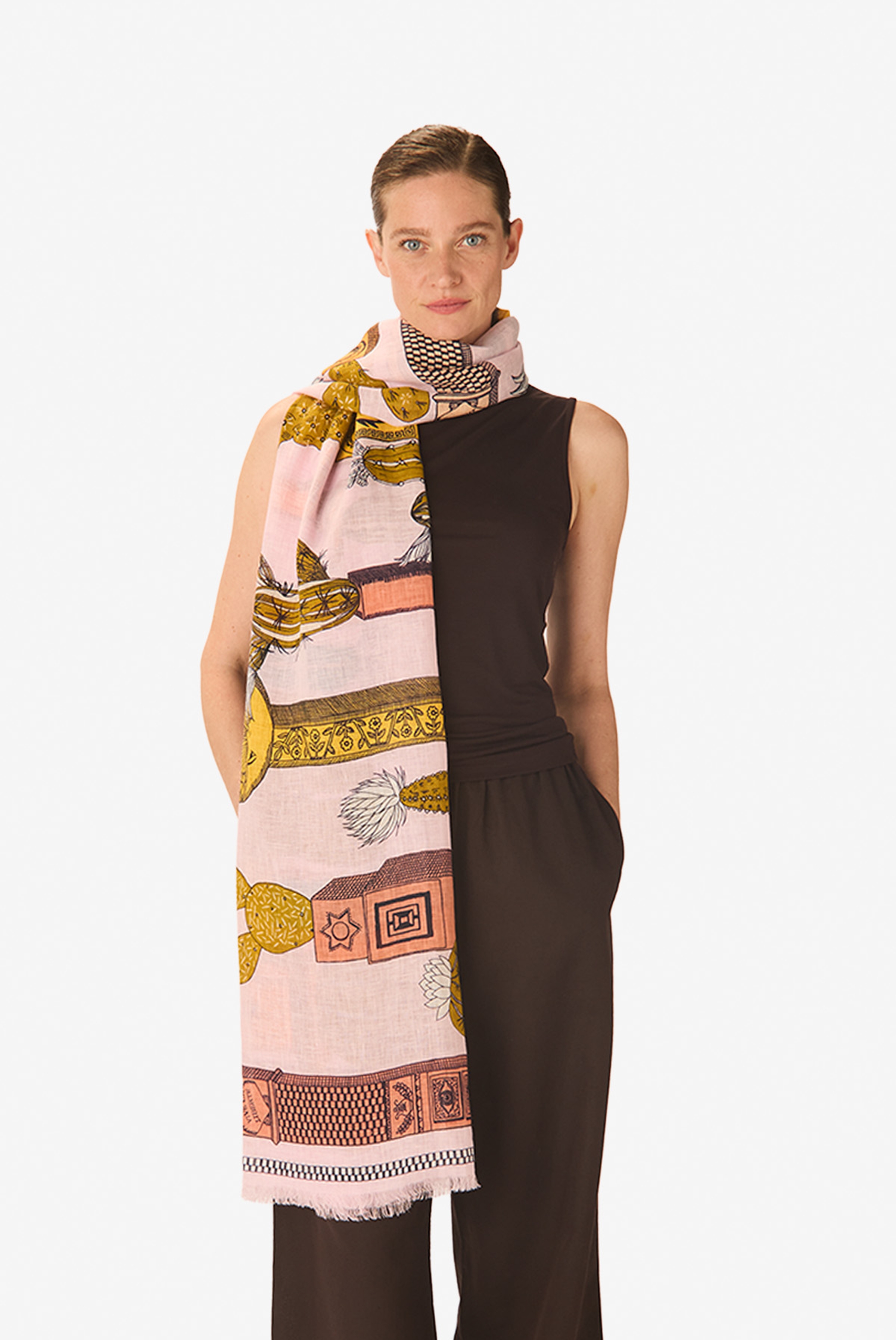Scarf 100 - Tequila - Grapefruit