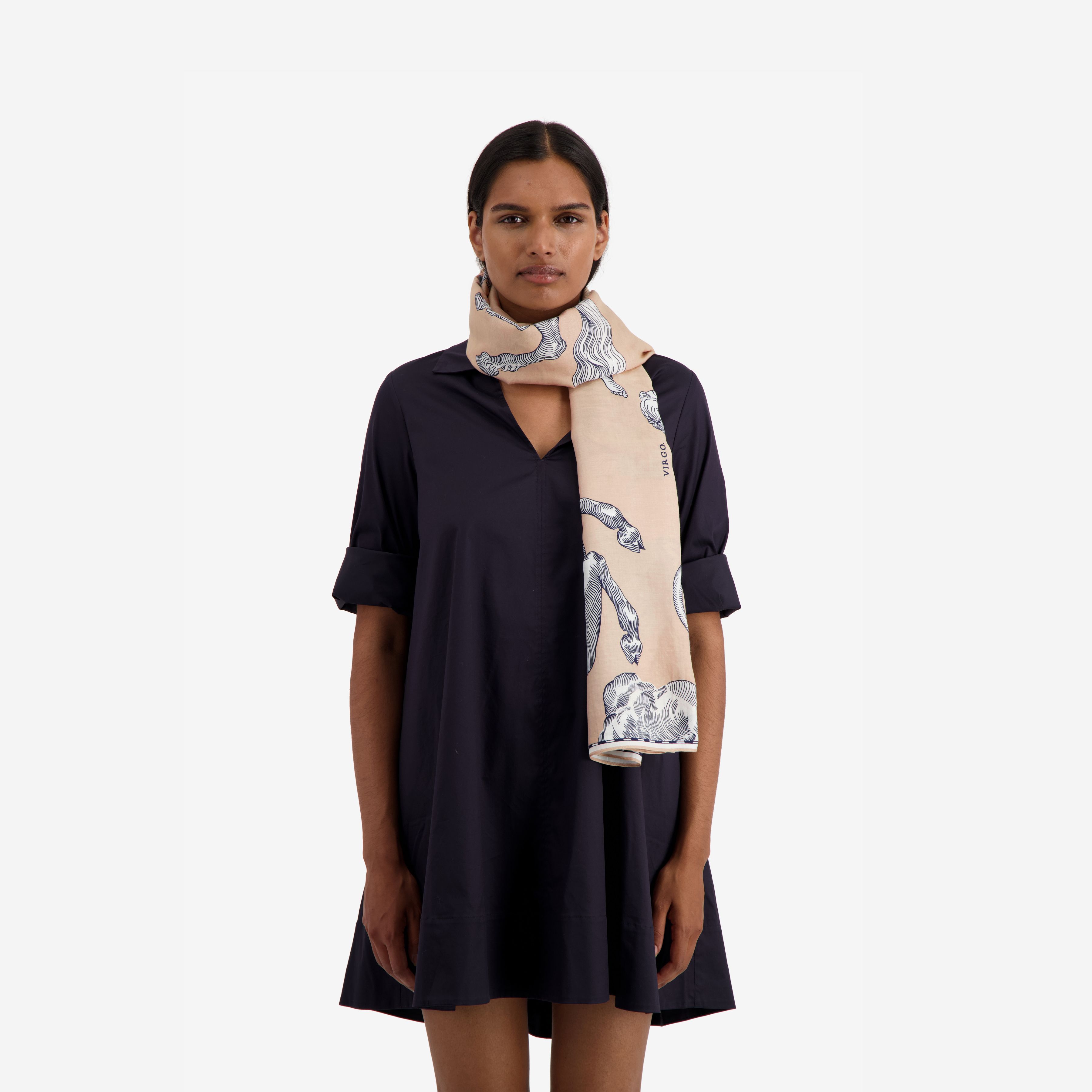 Scarf 100 - Astrologie - Natural