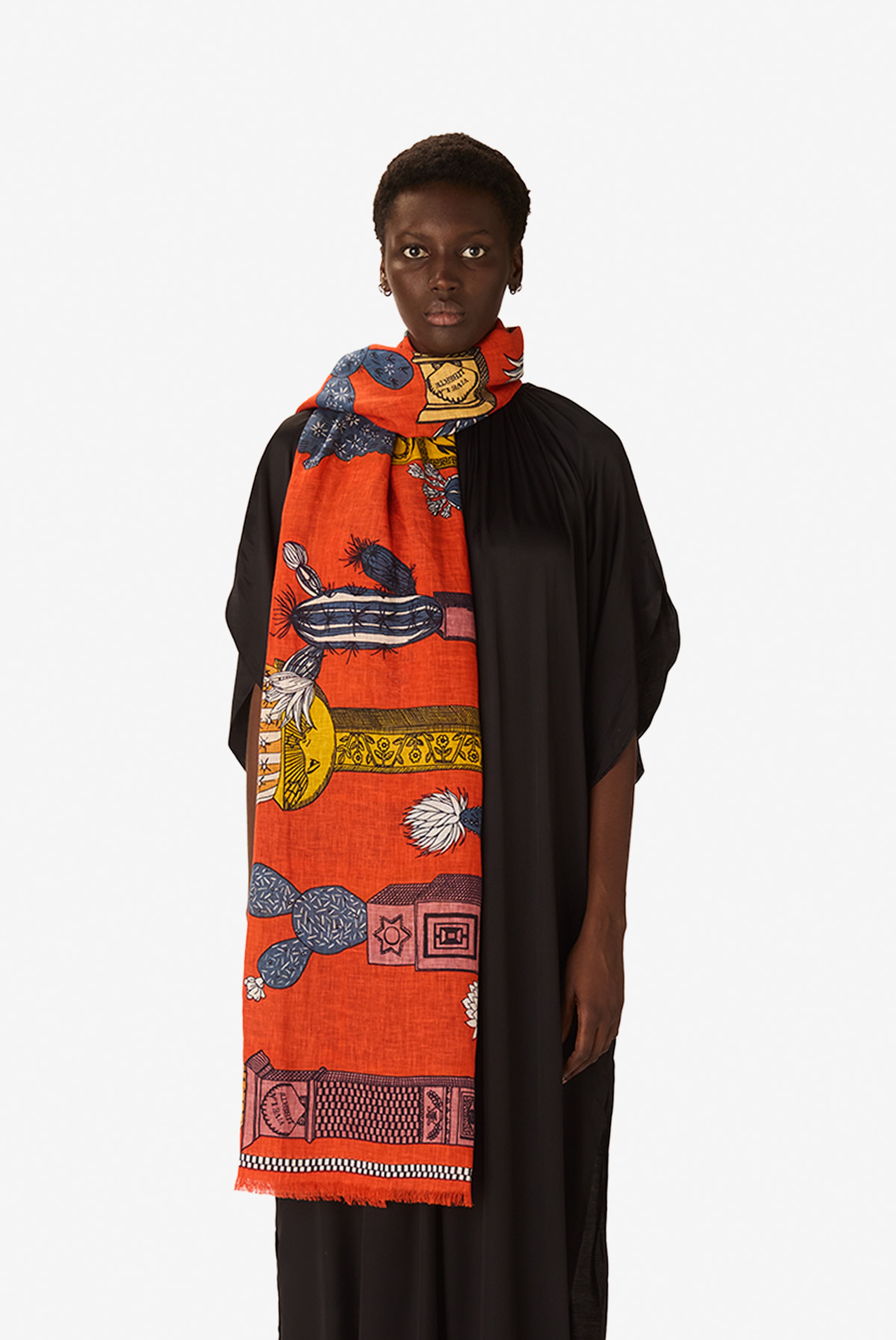 Scarf 100 - Tequila - Orange
