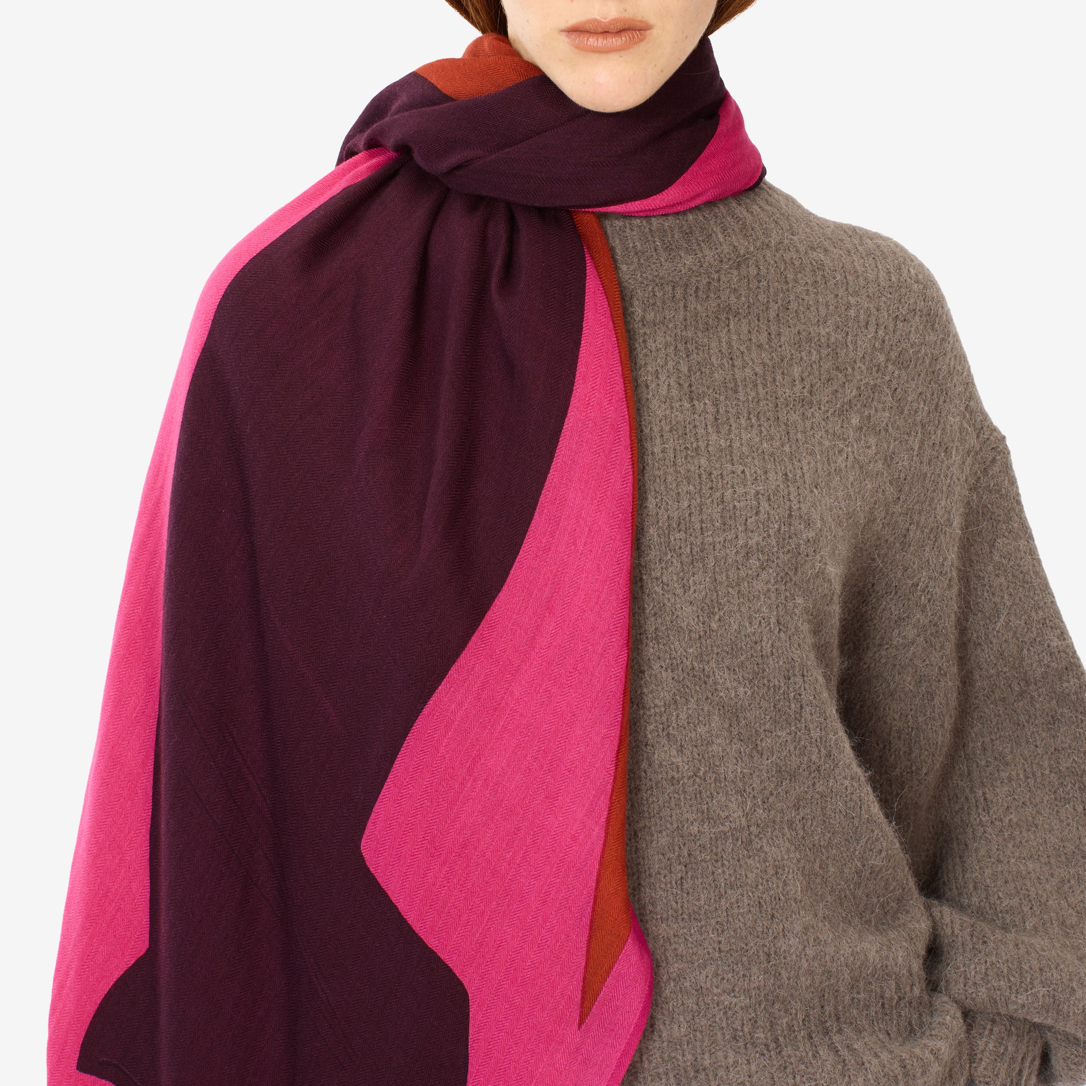 Scarf 100 - Amour - Squirrel