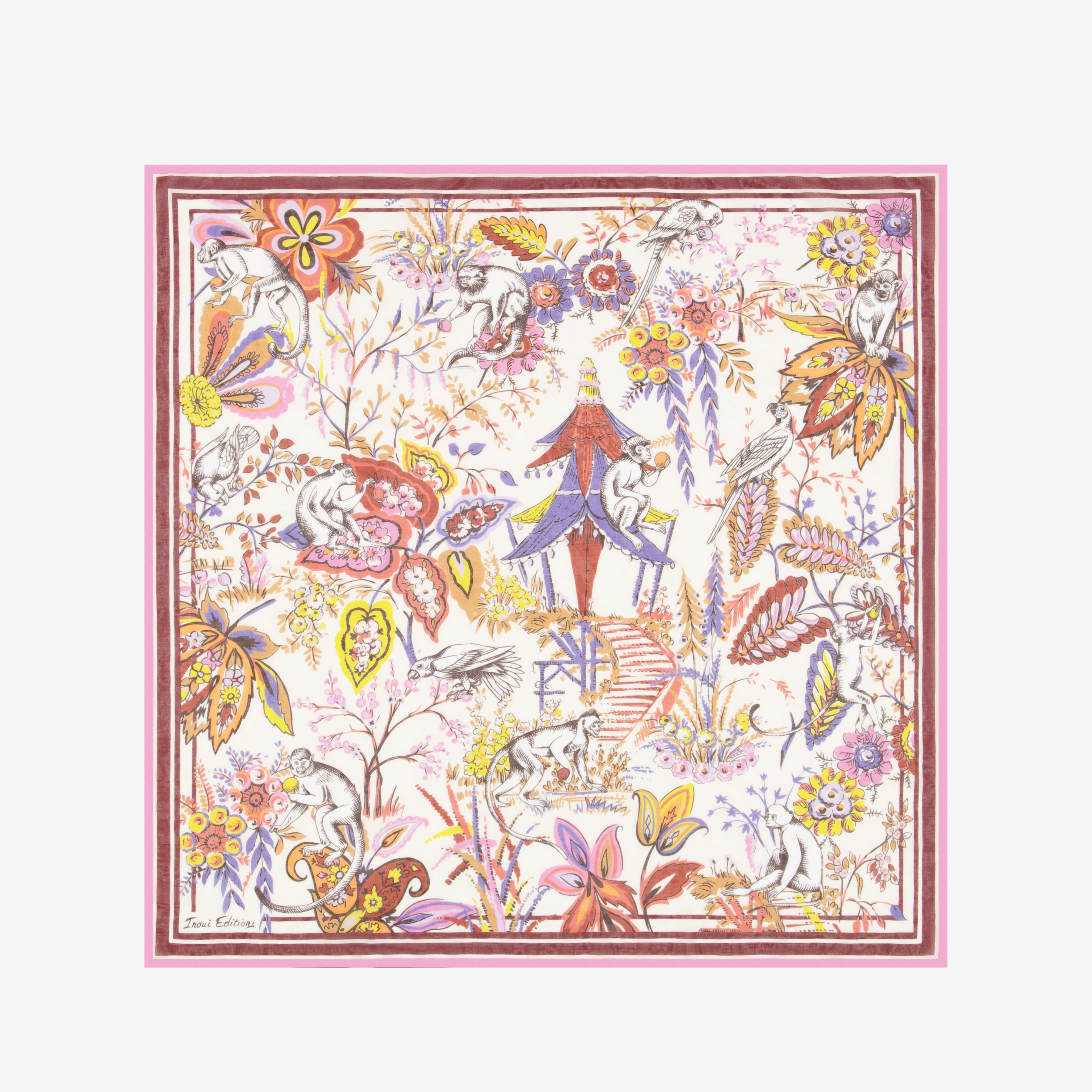 Pañuelo 70 - Pagode - Blanco roto