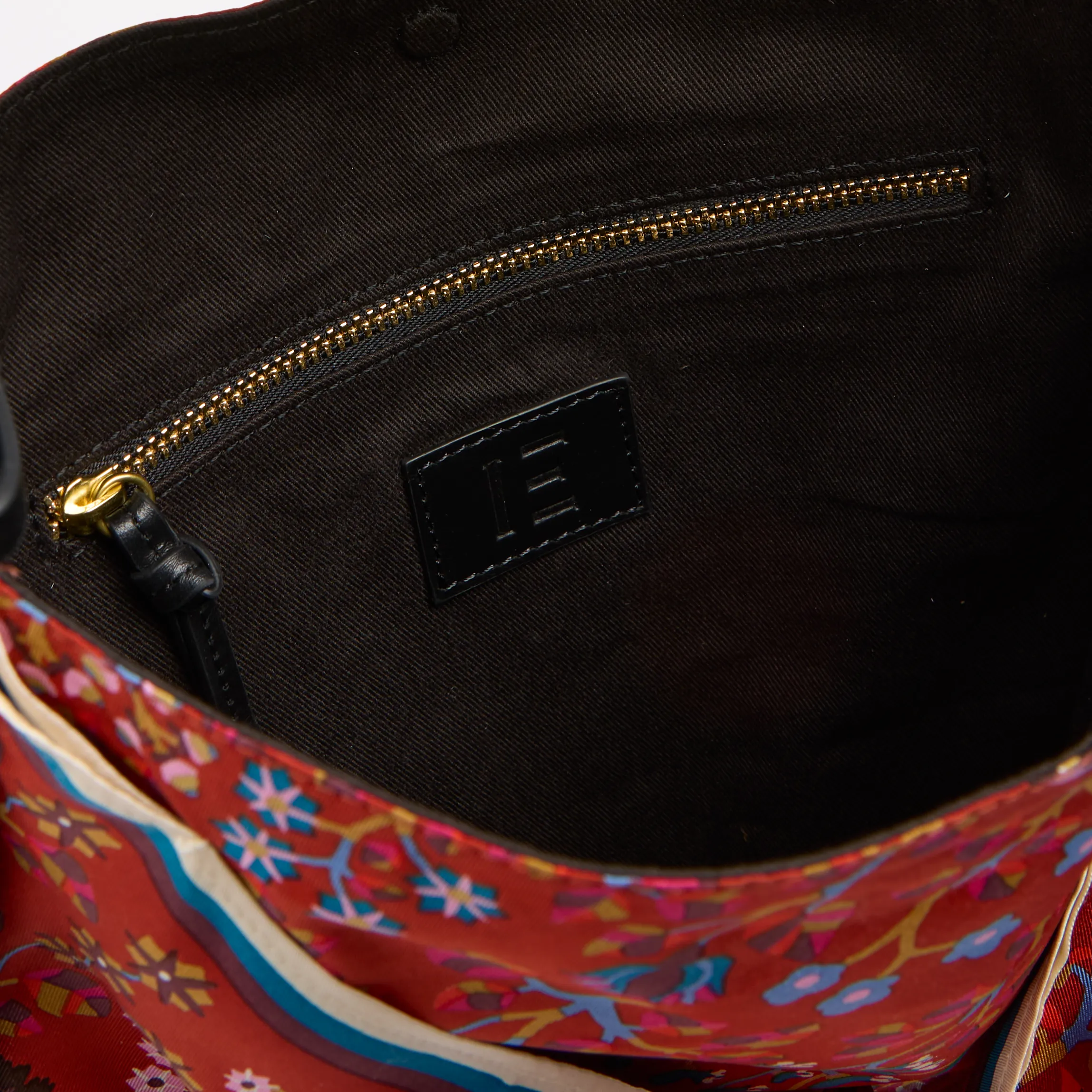 Schal Tasche - Rene Perrot - Braun