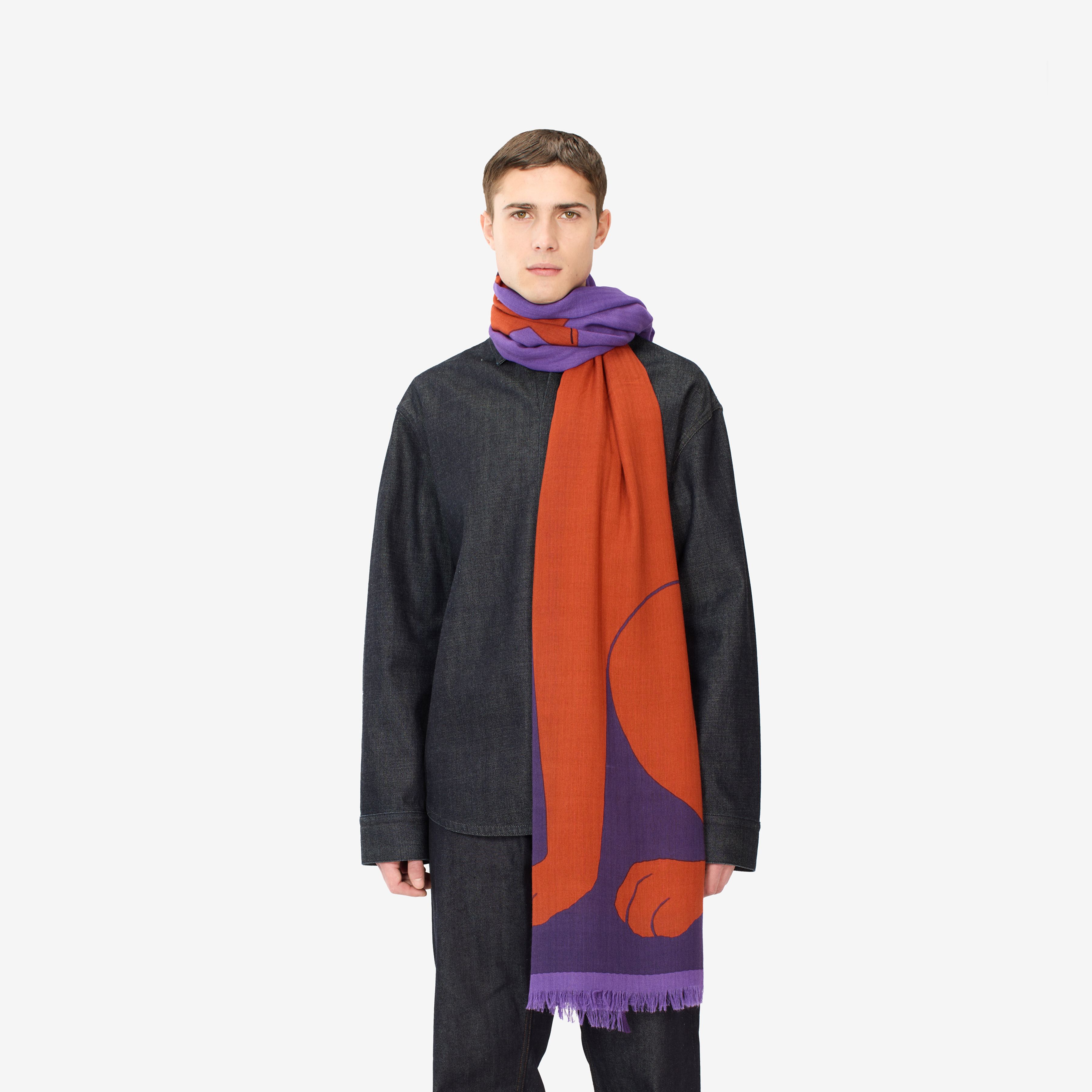 Scarf 100 - Amour - Purple