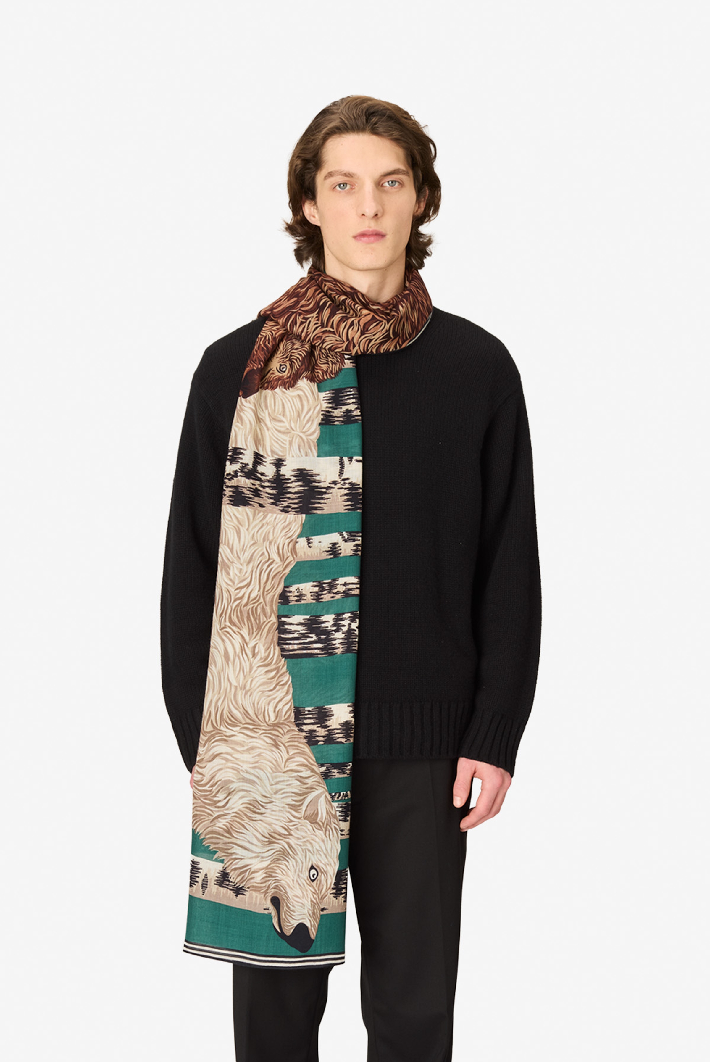 Scarf 100 - Ours - Emerald