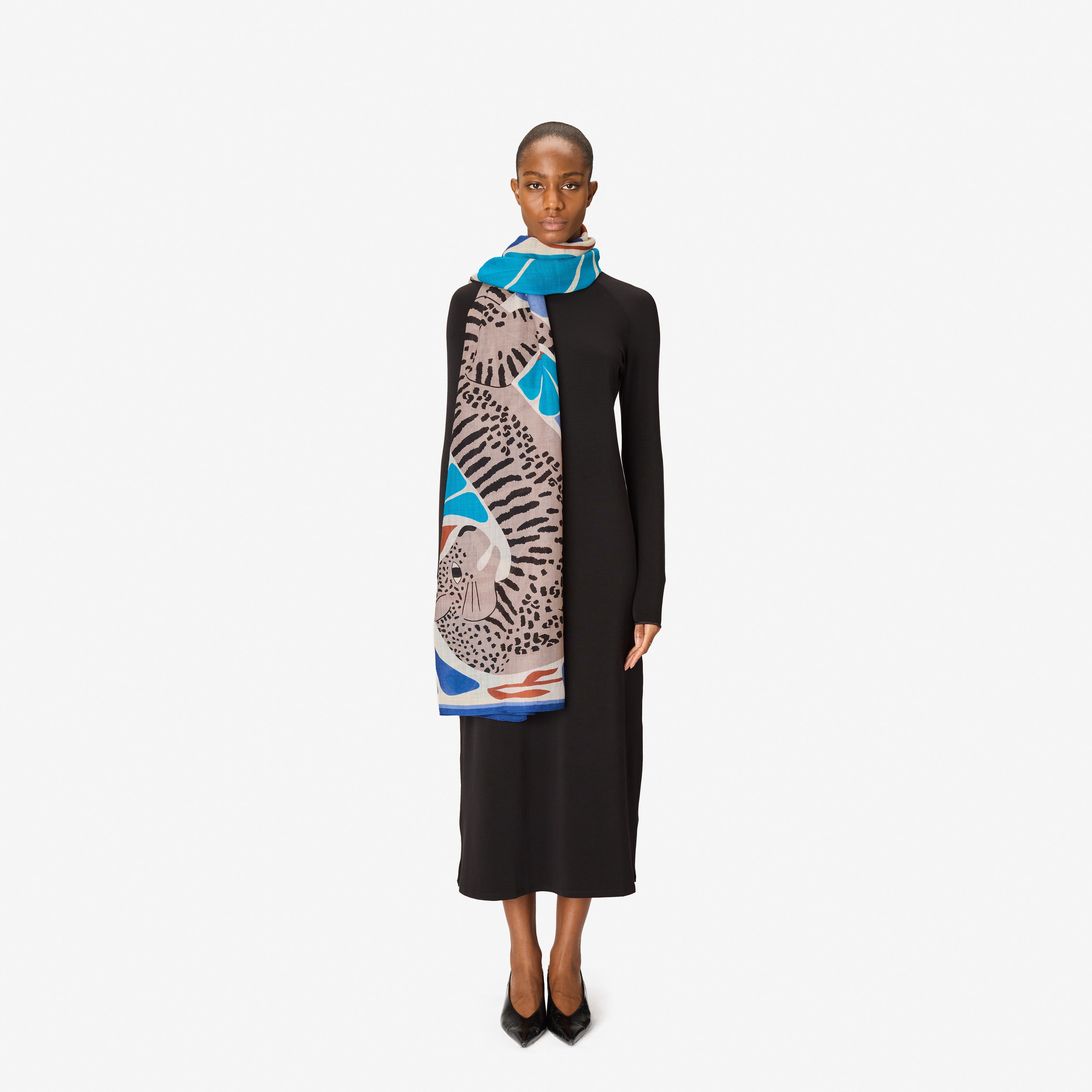 Scarf 100 - Panteo - Blue