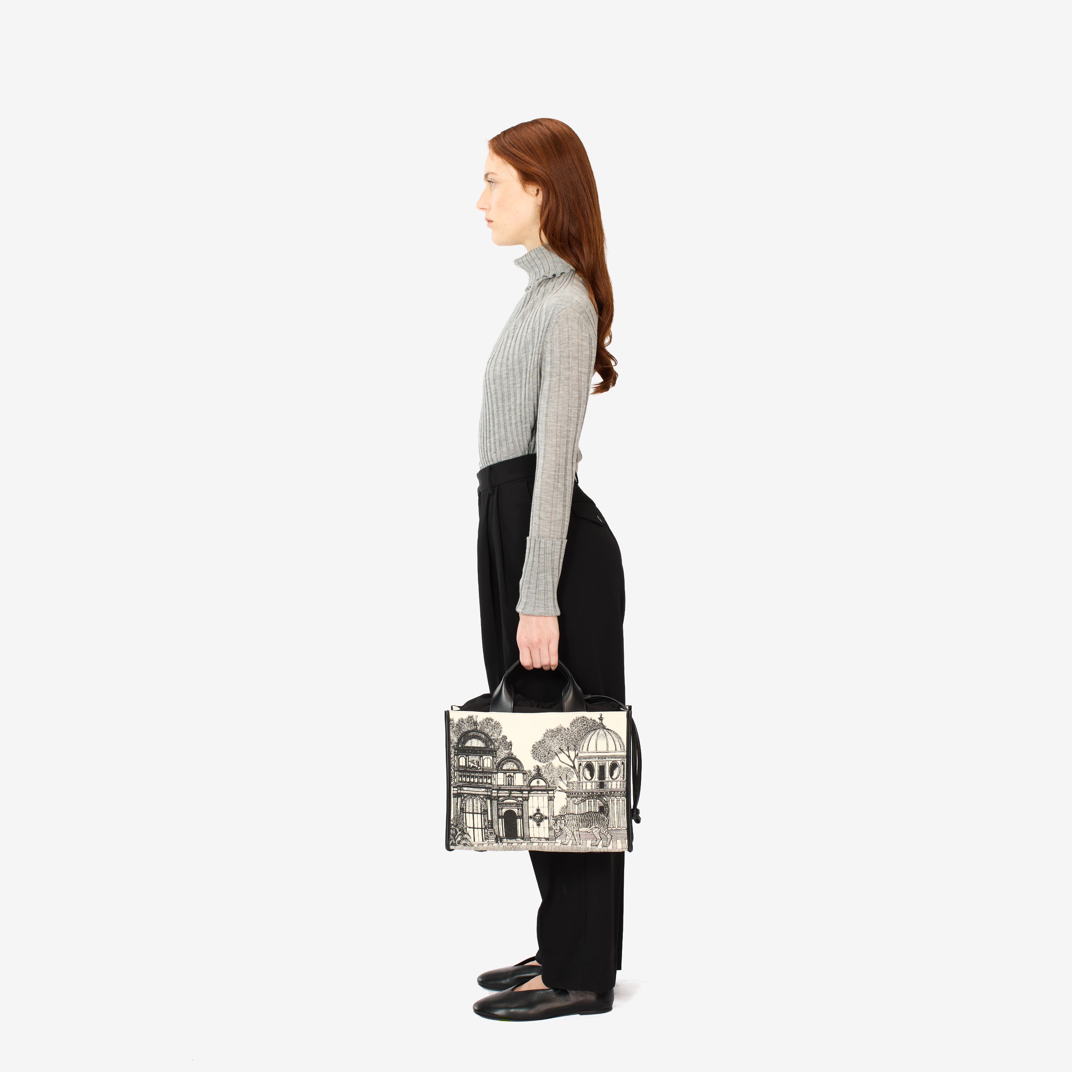 Nomade Bag - Mirage - Black And White