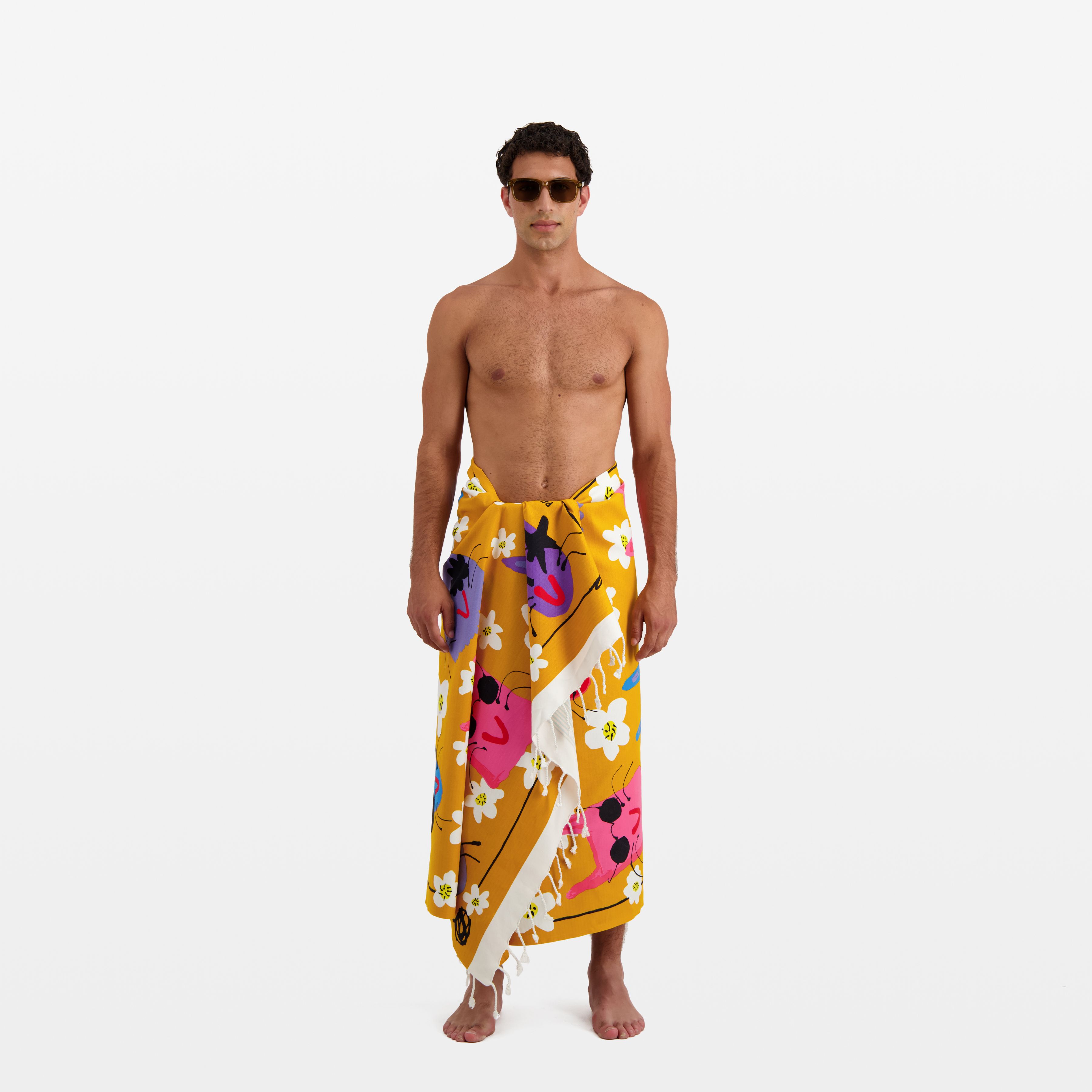 Fouta Towel 100 - Pepo - Yellow