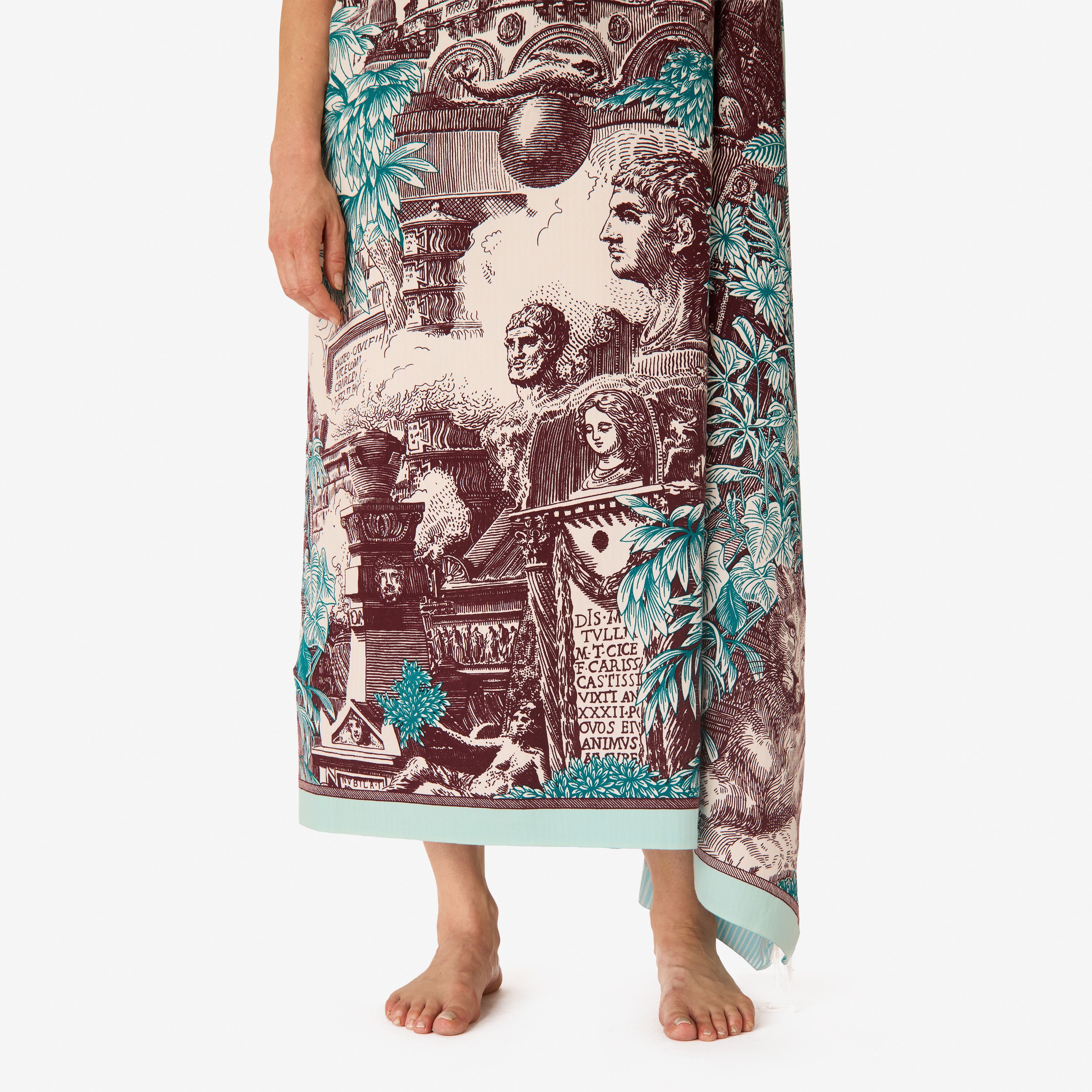Fouta 140 - Piranesi - Blu Turchese
