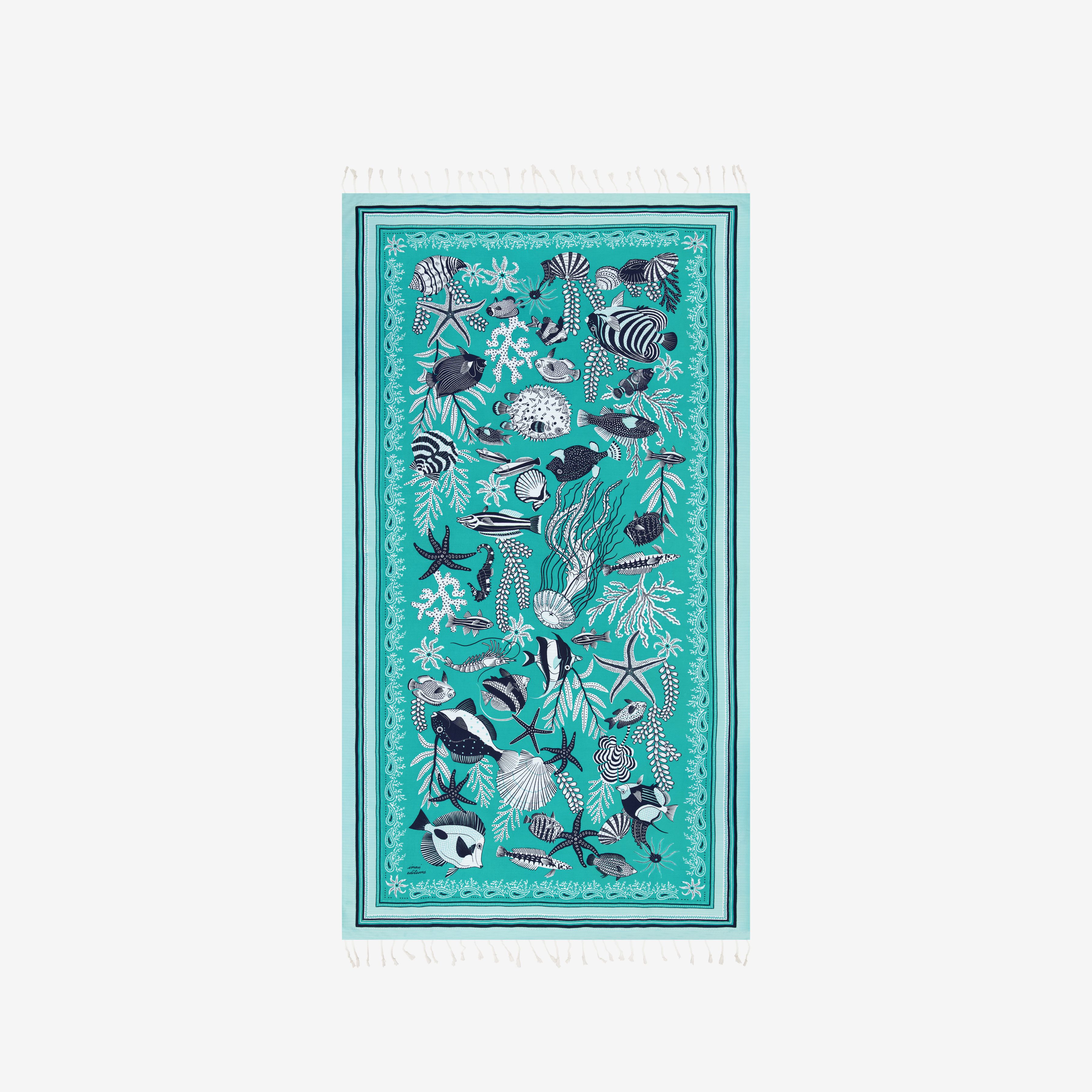 Toalla Fouta 100 - Neptune - Turquesa