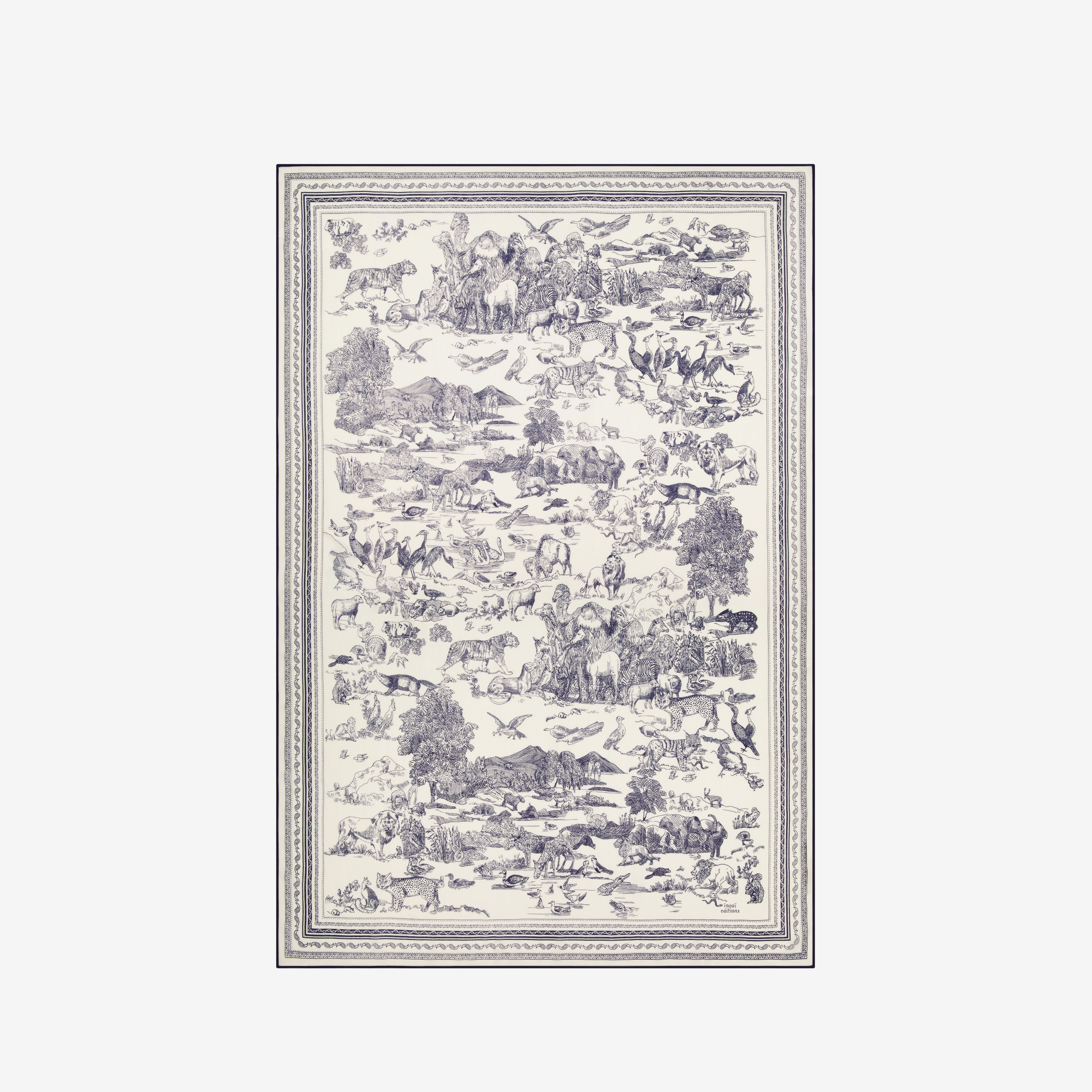 Scarf 130 - Reverie - White