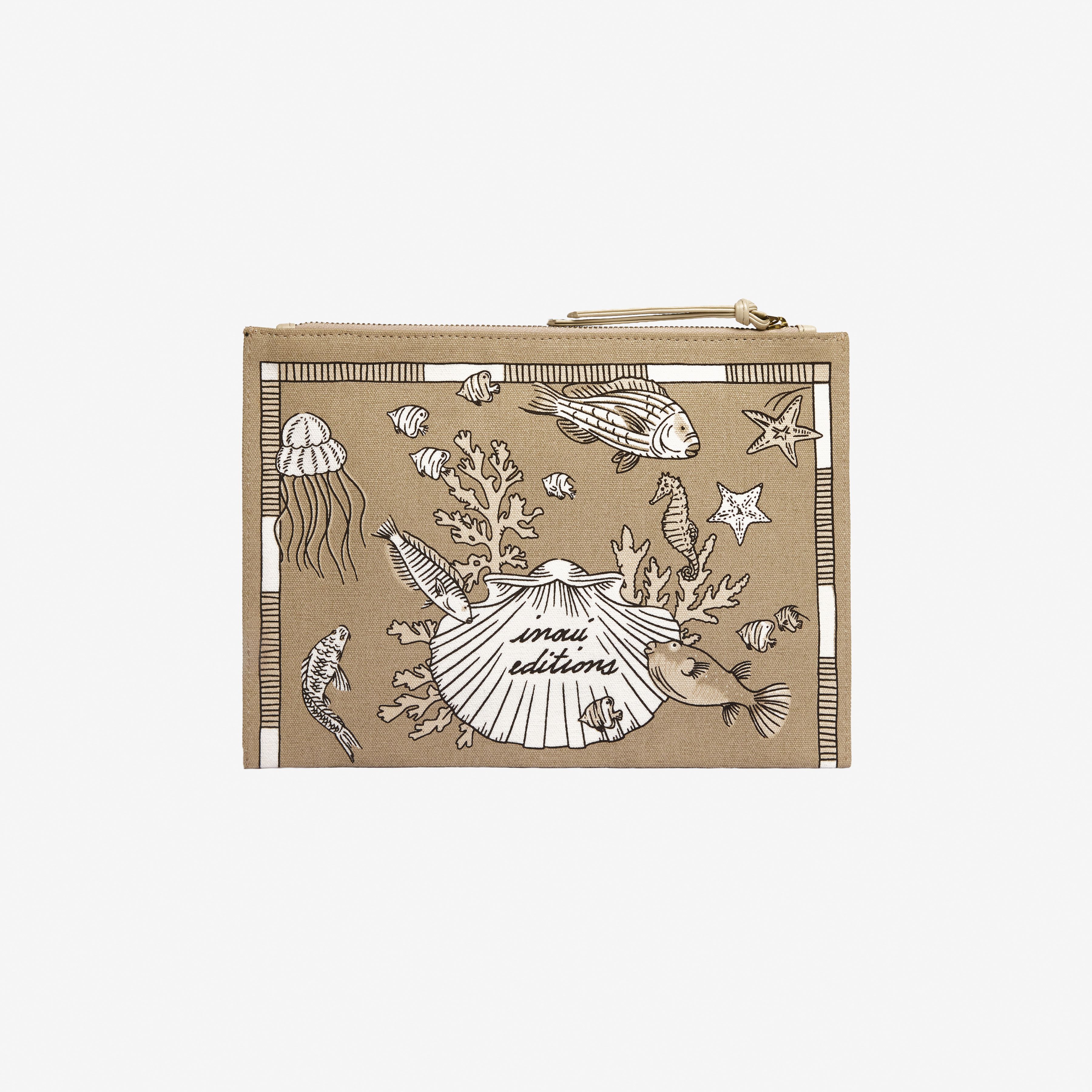 Bolso de Mano - Atlas - Arena
