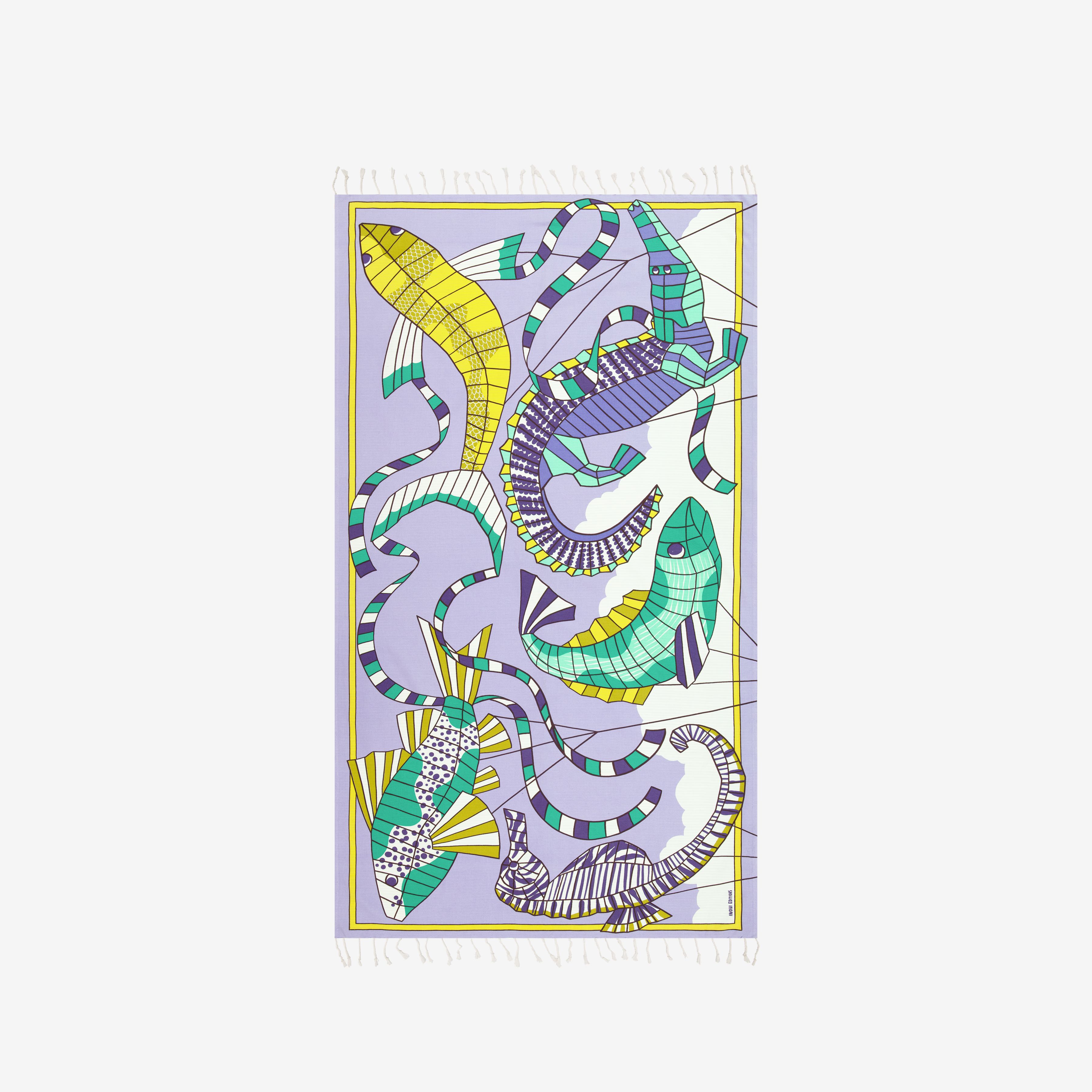 Fouta Handtuch  100 - Cerfs Volants - Parma