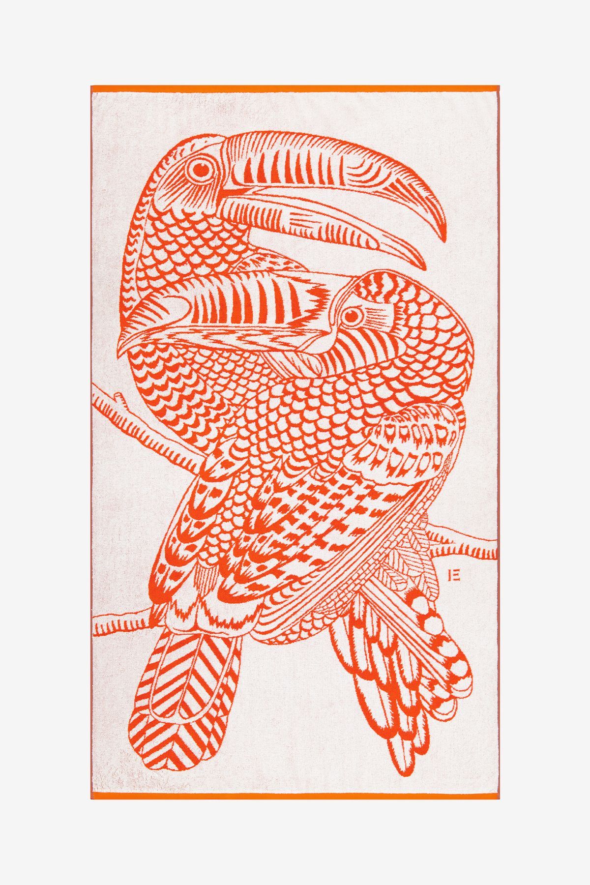 Strandtuch - Toucan - Orange
