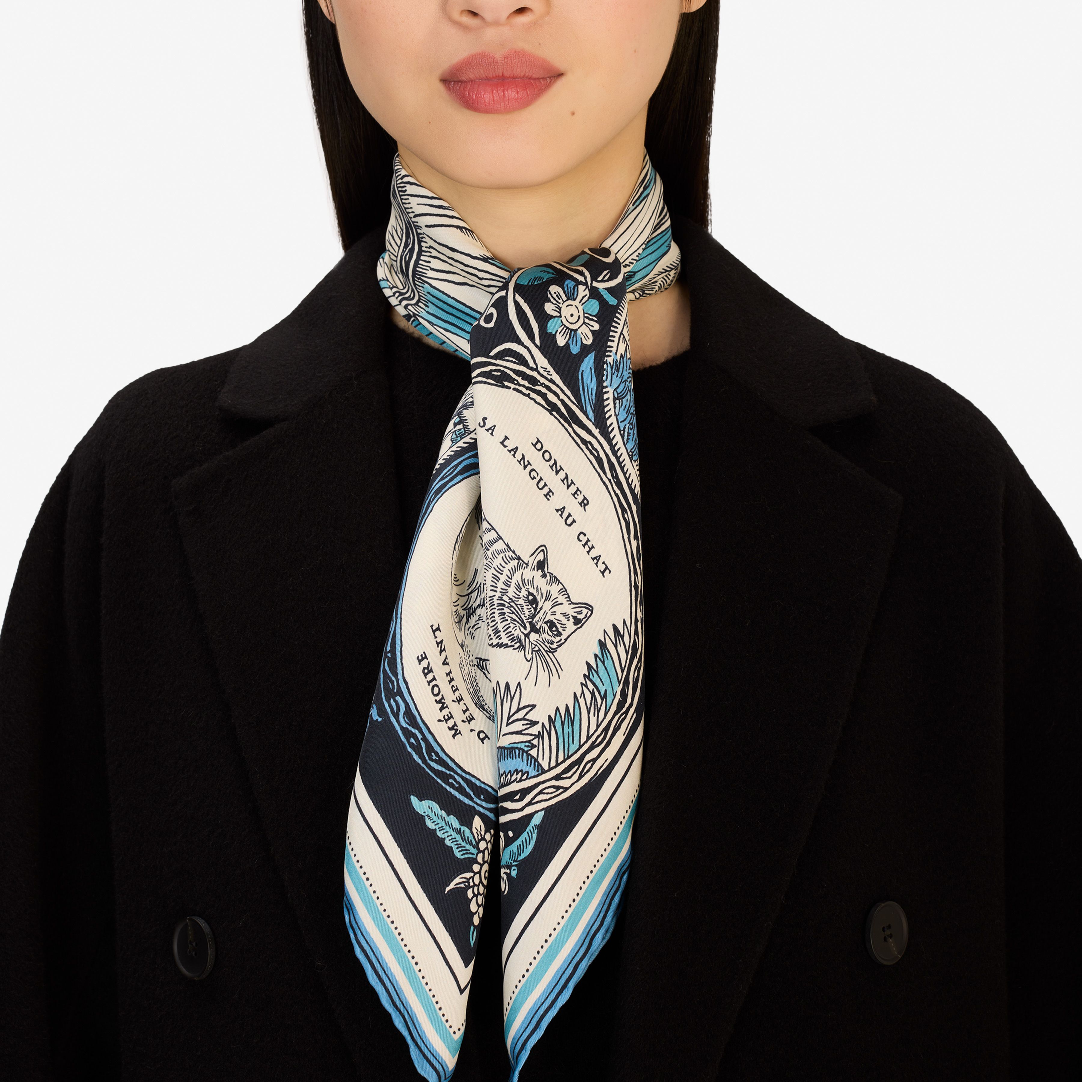 Square 70 - Chance Inoui - Navy