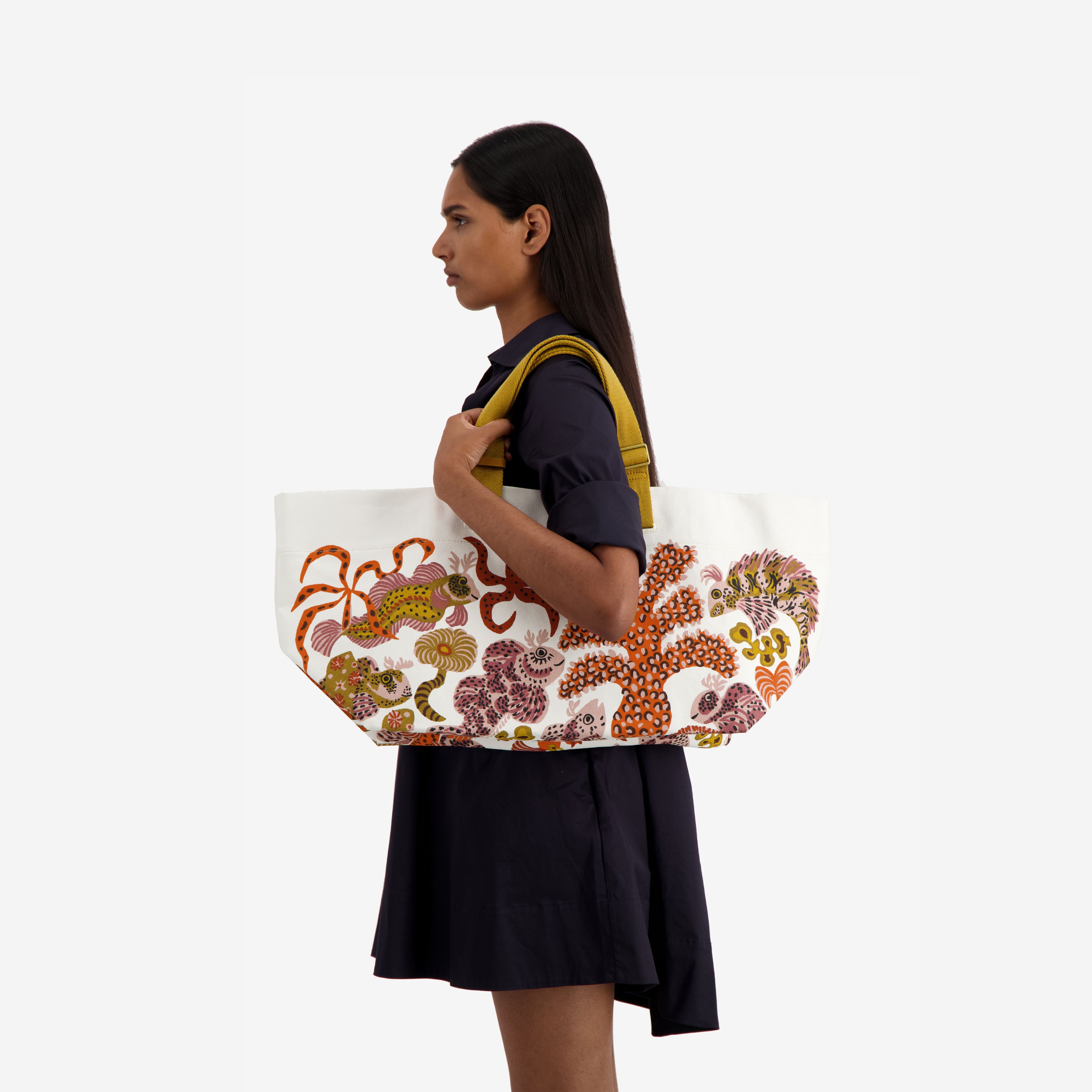 Carrier Bag - Jardin de sirènes / Dom Robert - White