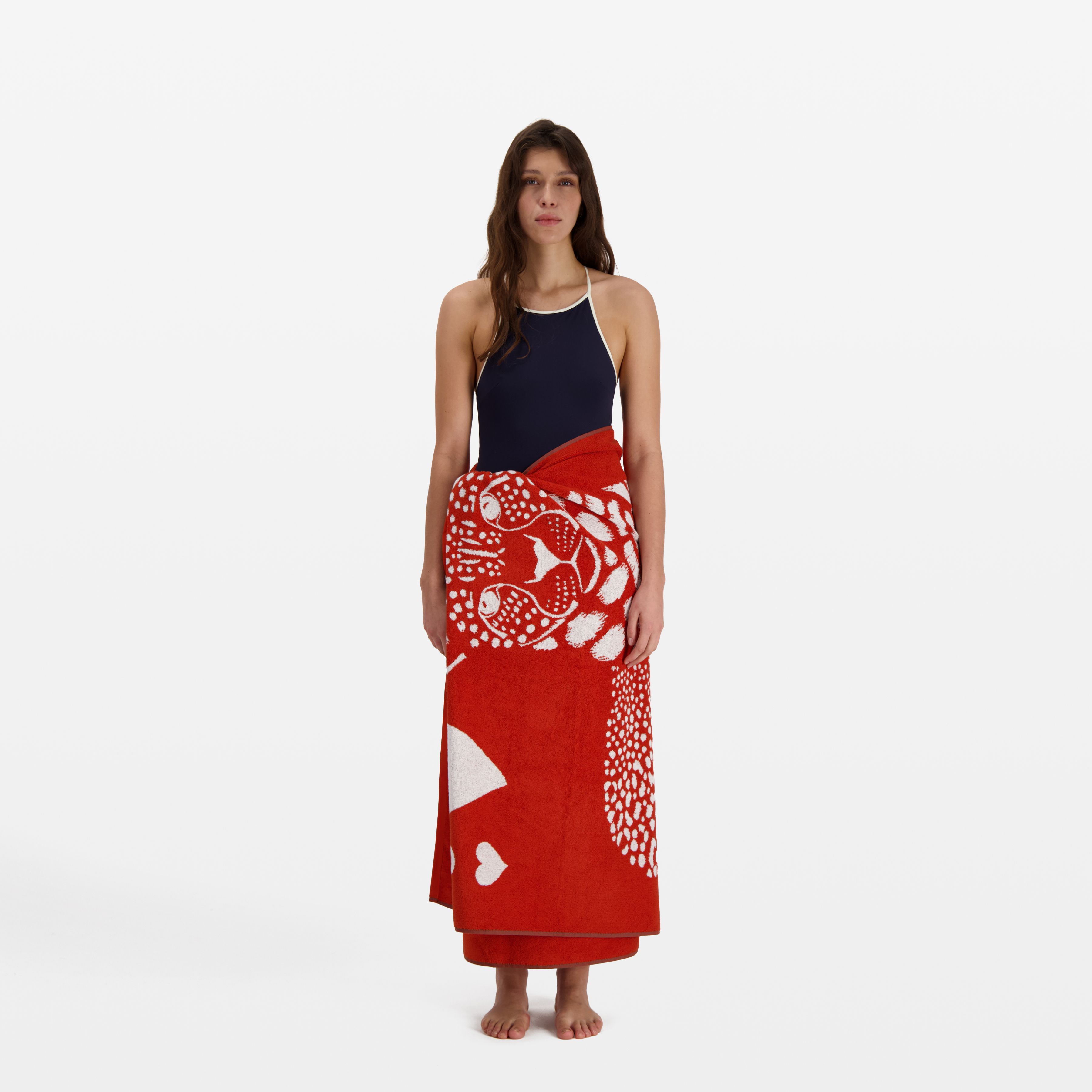 Beach Towel - Queen - Red