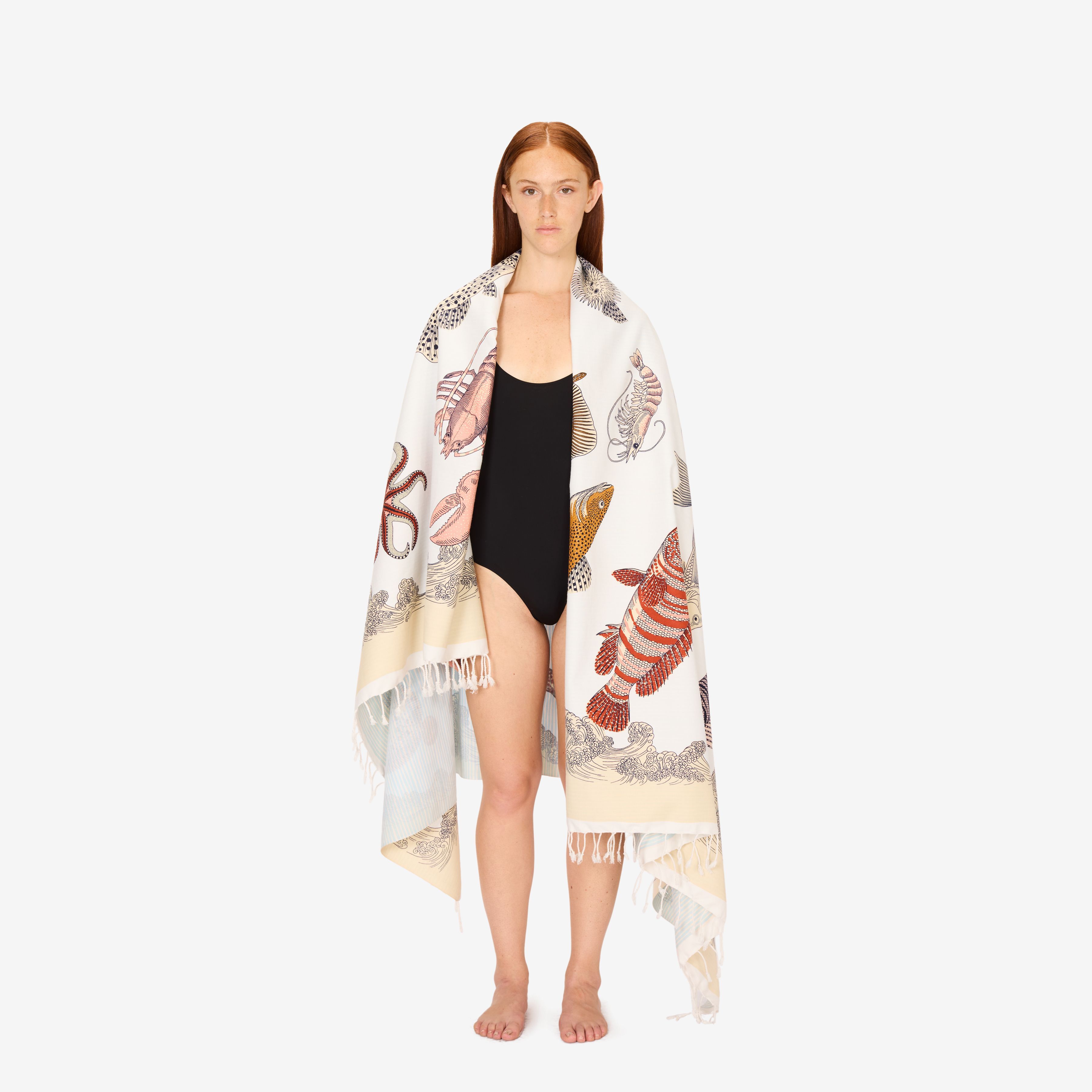 Fouta Towel 140 - Poseidon - Natural
