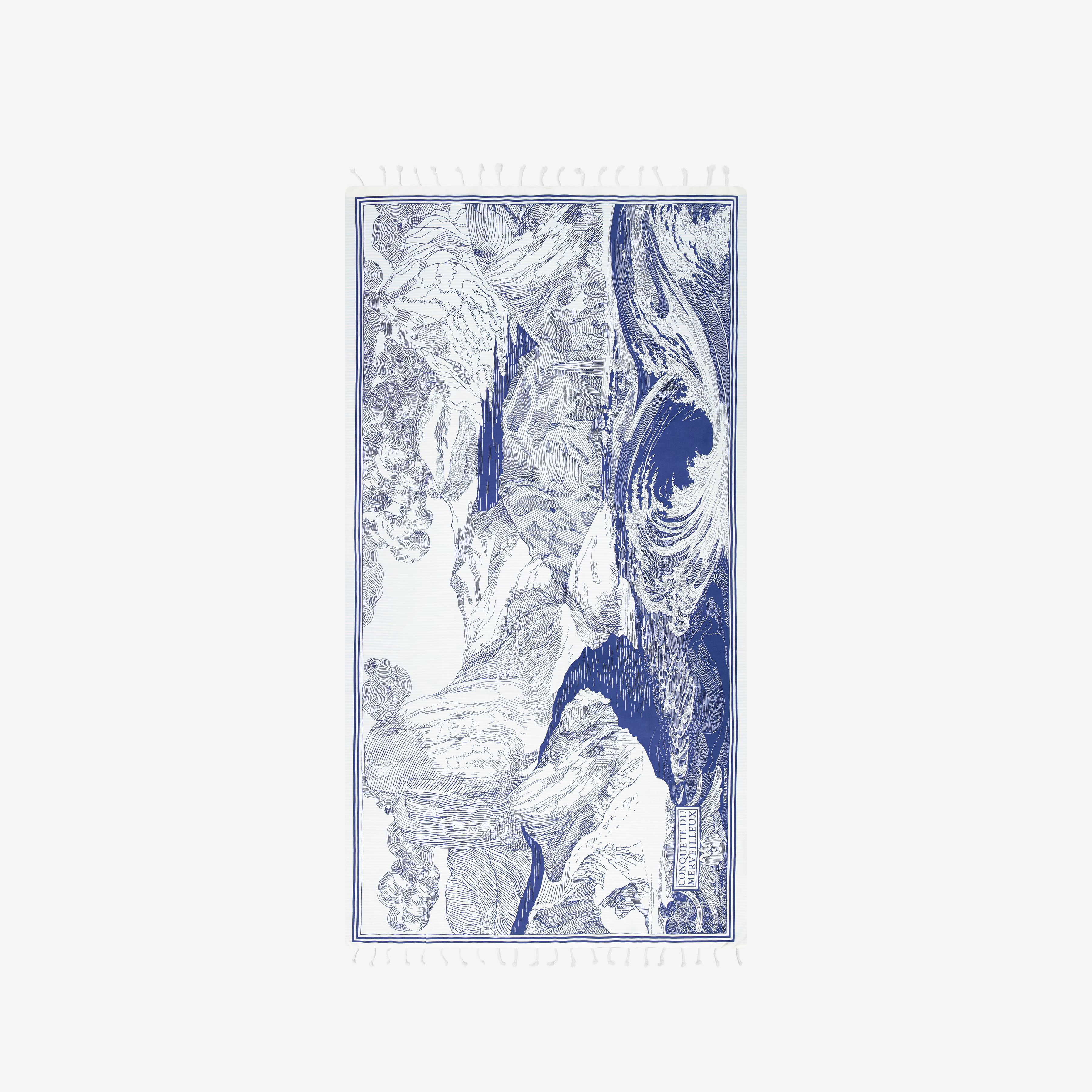 Fouta Towel 100 - Balthazar - Navy