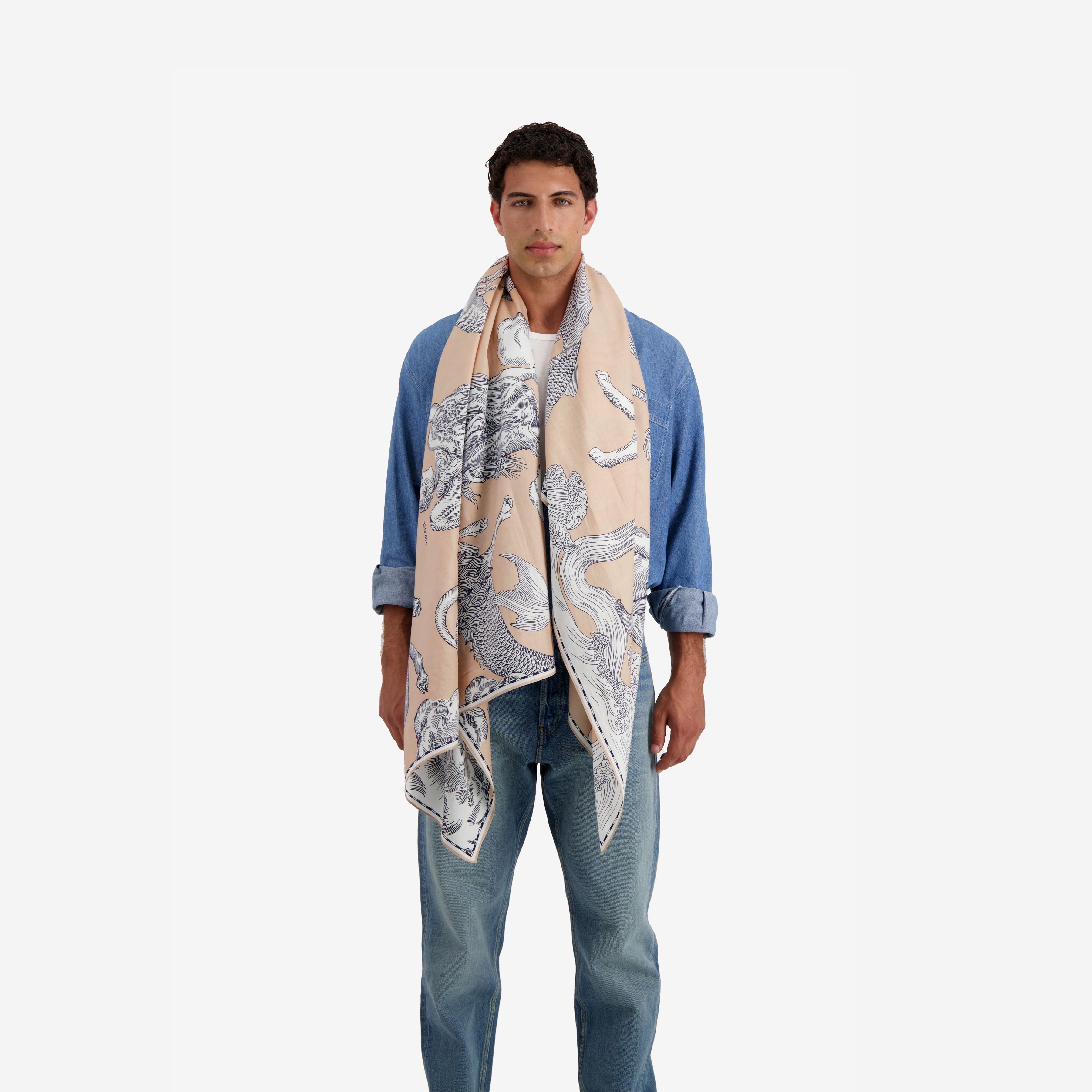 Scarf 100 - Astrologie - Natural