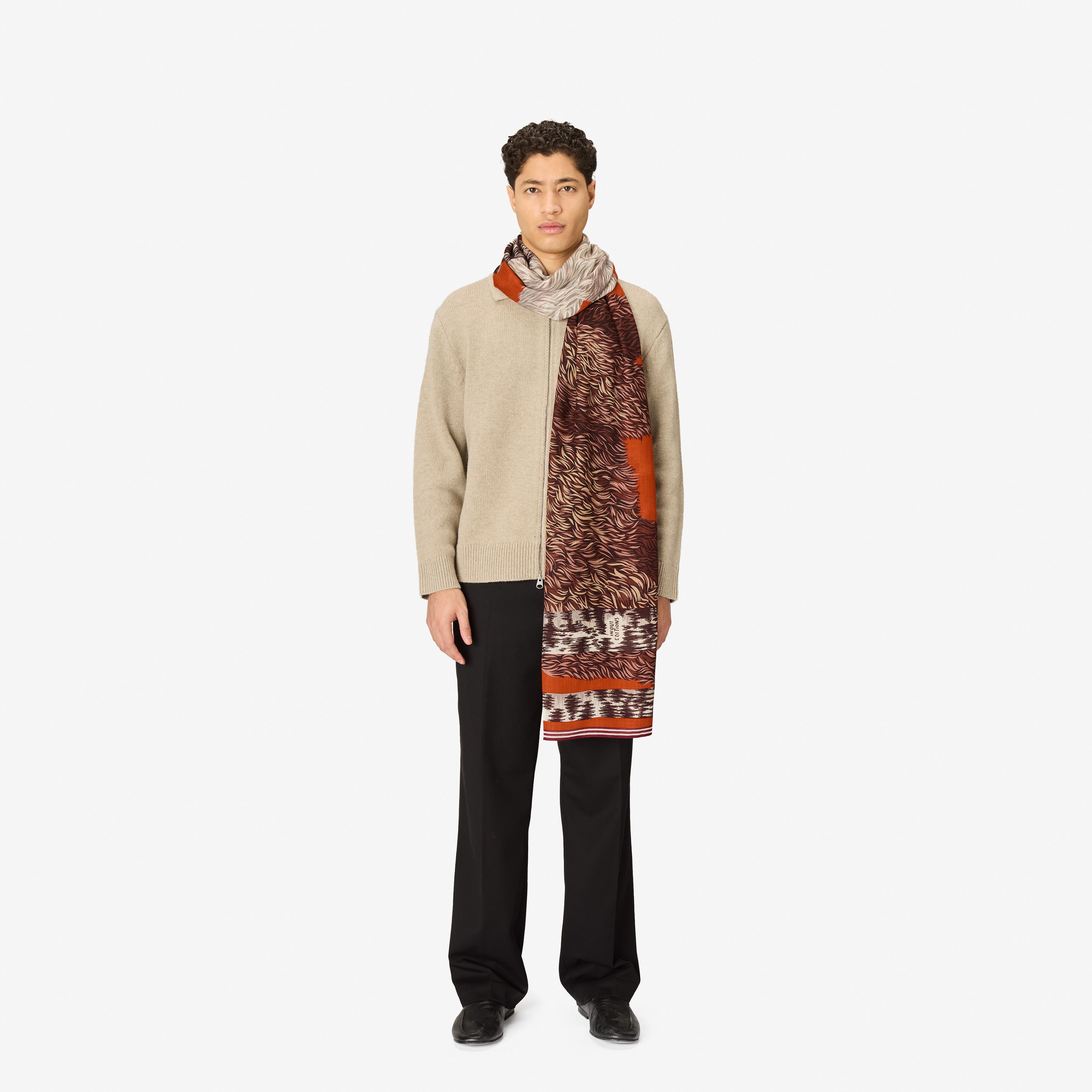 Scarf 100 - Ours - Orange