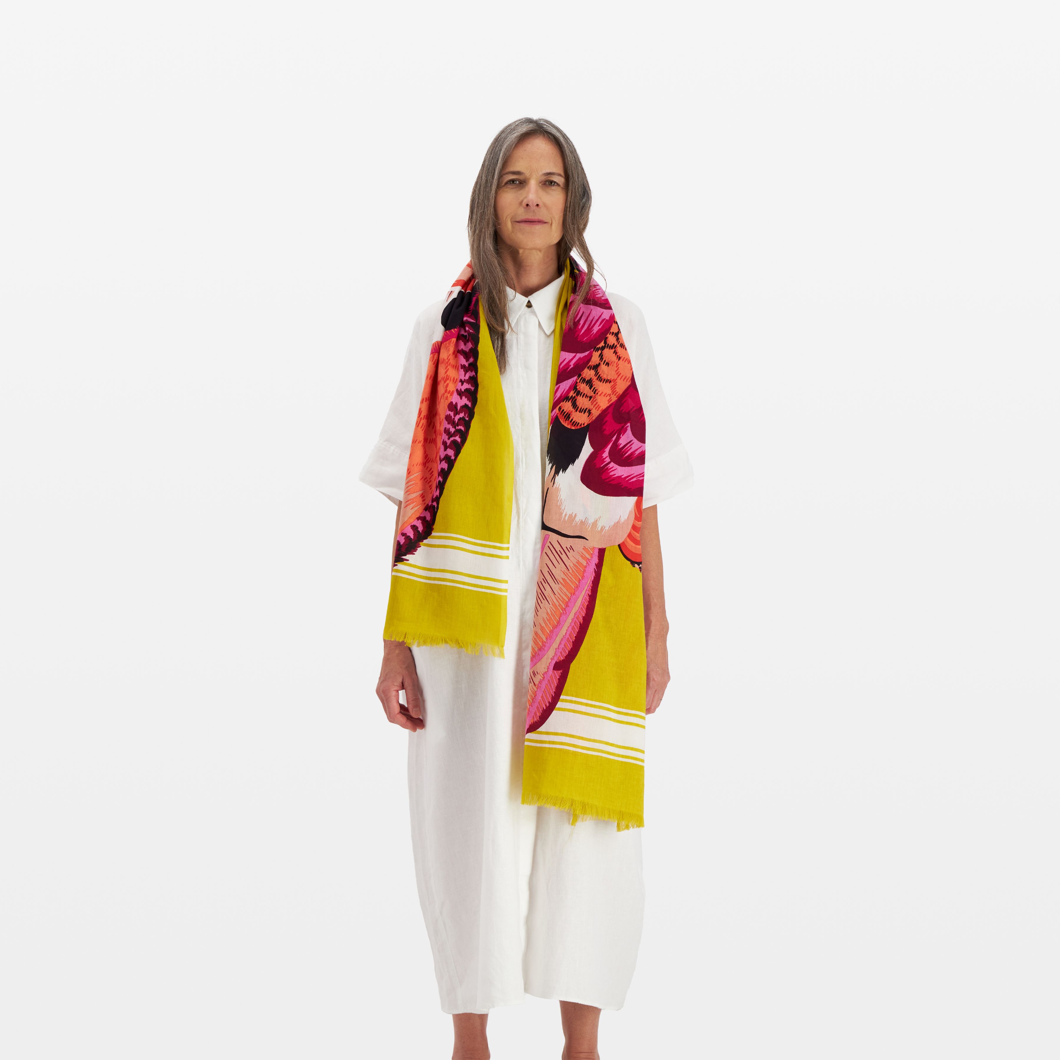 Scarf 100 - Toucan - Yellow