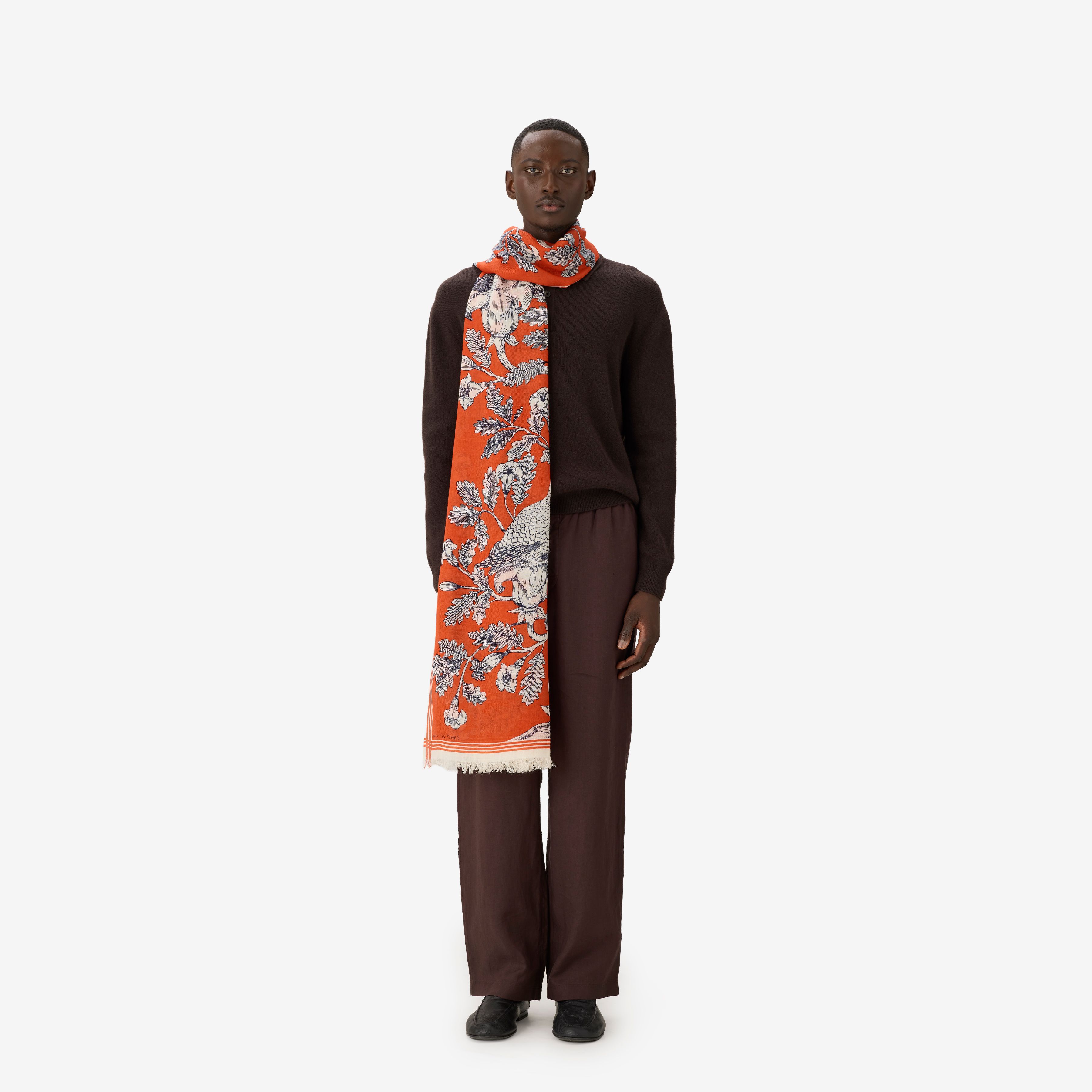 Schal 100 - Archimede - Orange